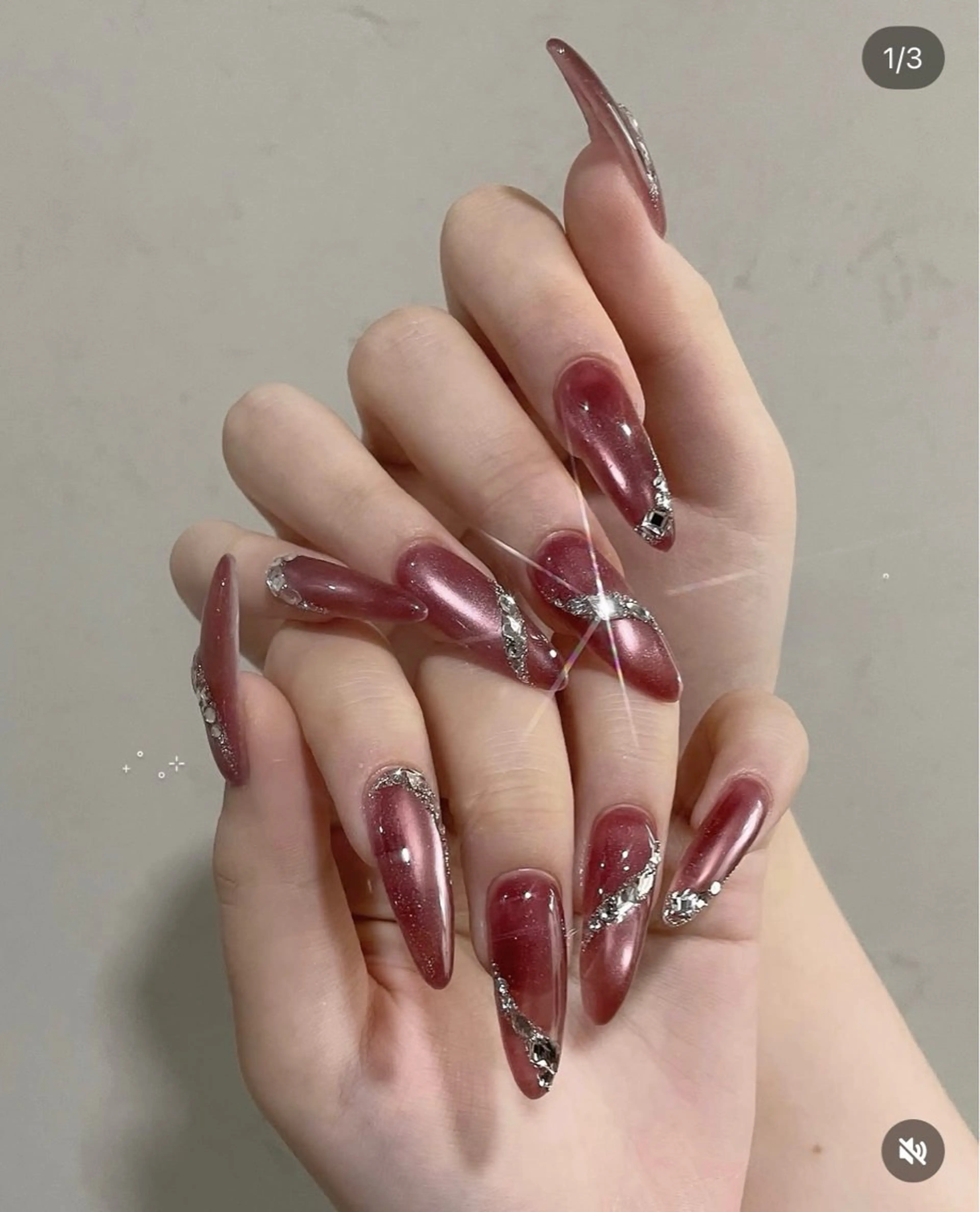 ネイル アートネイル ジェルネイル ガーリー キラキラネイル Nihonthy Nail 新宿のネイルデザイン