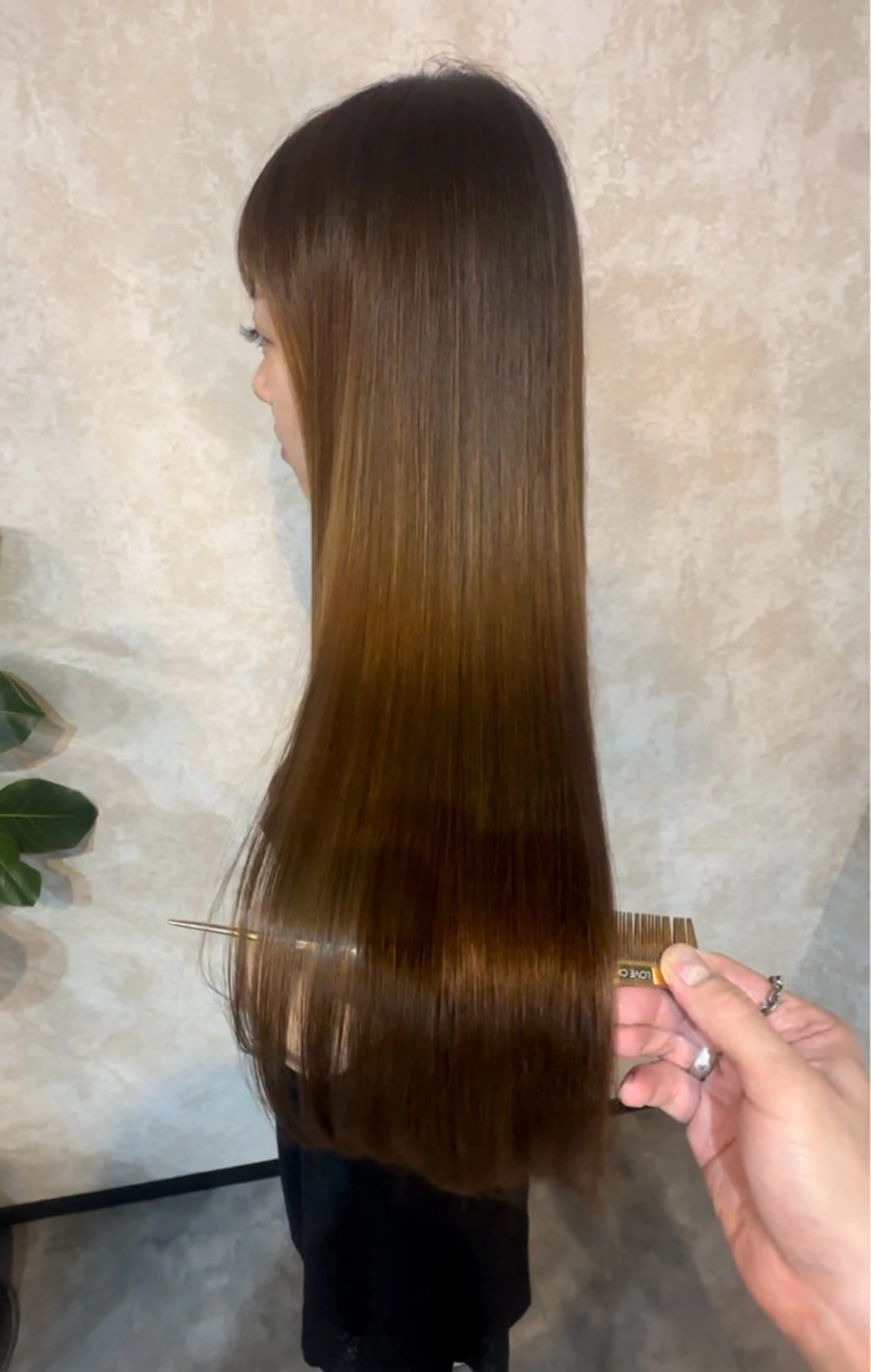 ロング 縮毛矯正 髪質改善/縮毛矯正 /naokiのヘアスタイル