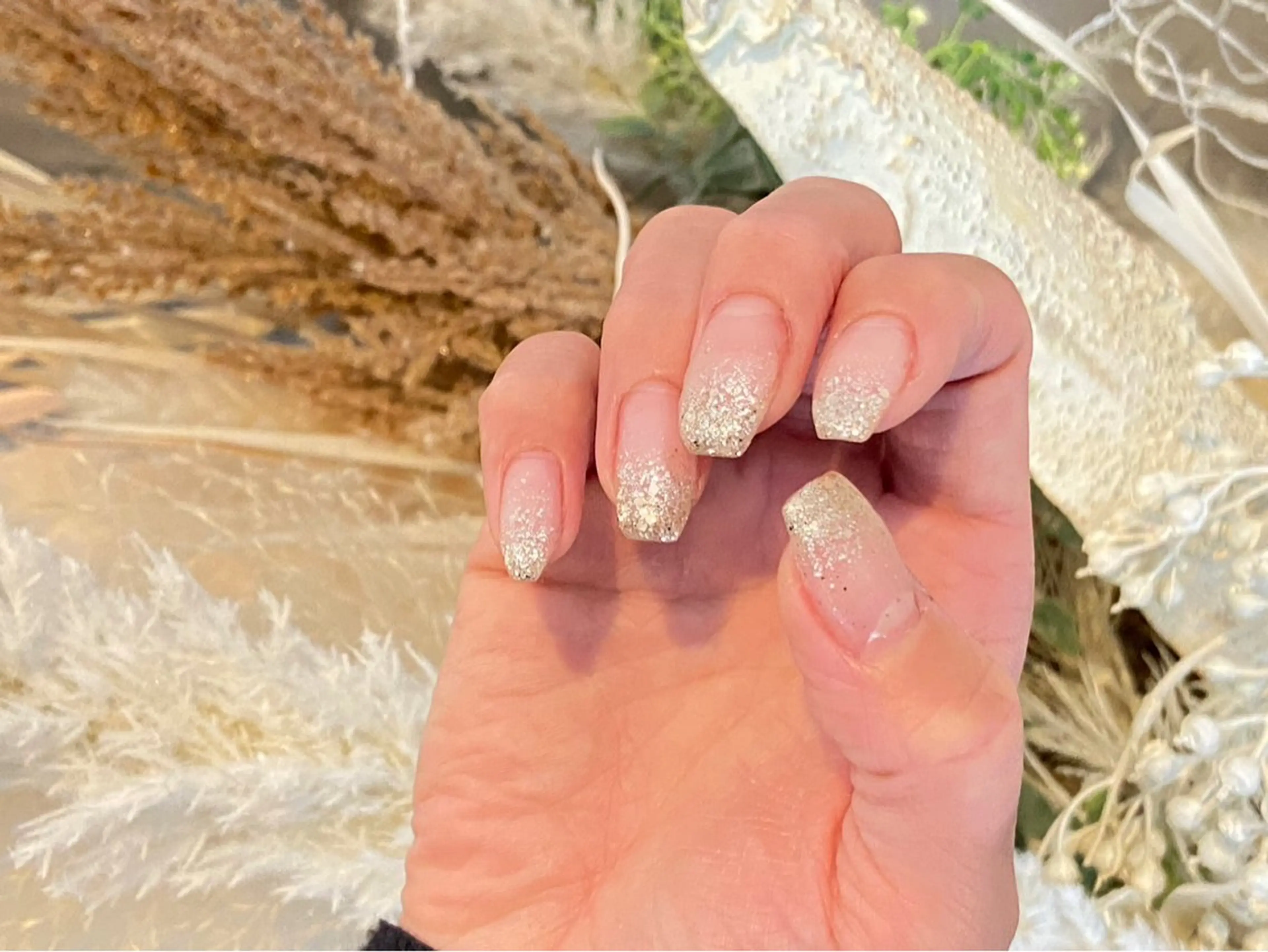 ネイル グラデーション ラメ(グリッター) ラメグラデーション Miho.Nail TwinEightのネイルデザイン
