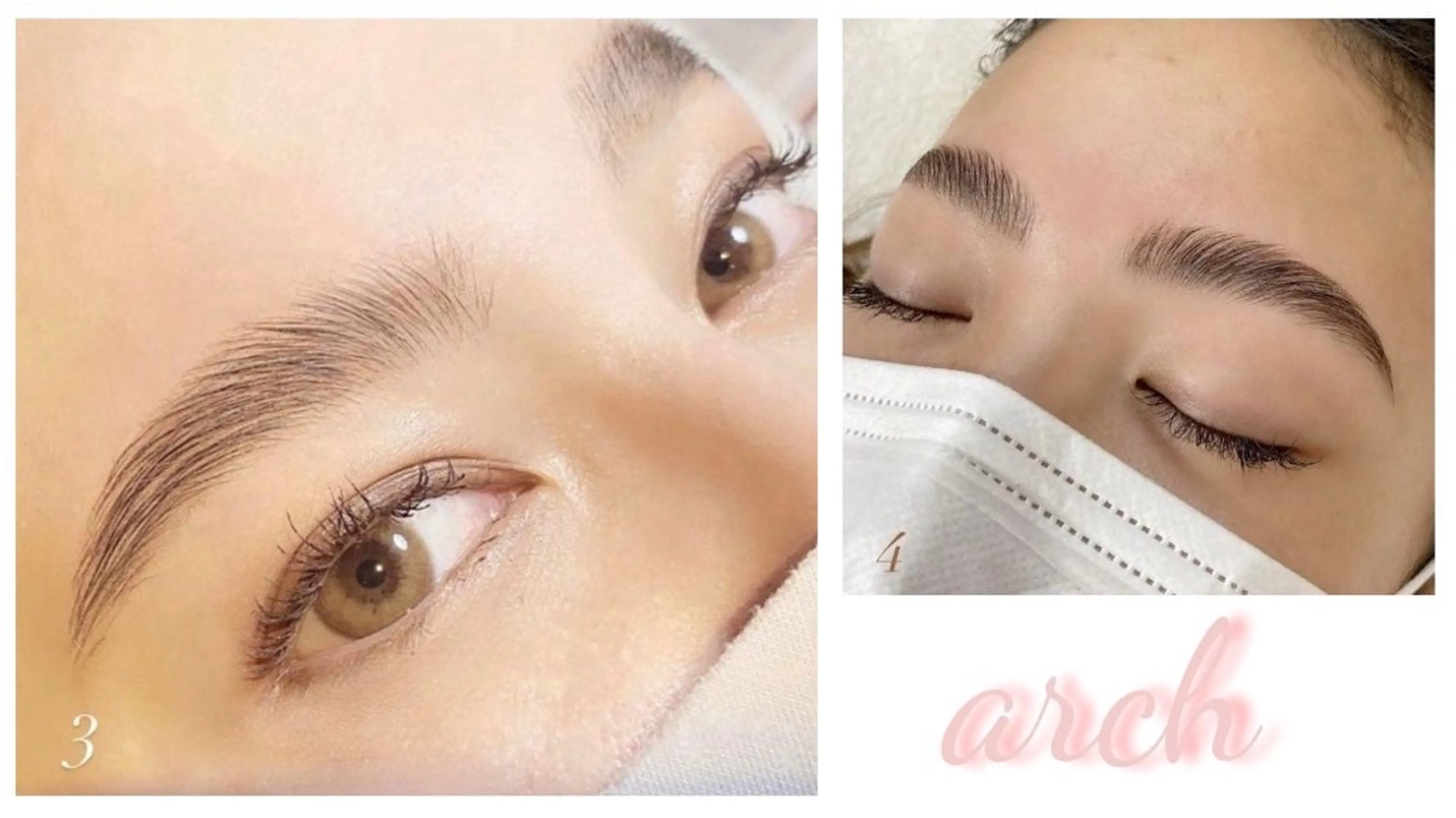 アイブロウ ハリウッドブロウリフト 眉毛ワックス脱毛 ヘイリーブロウ枚方店 （ソノダ）のマツエク・マツパデザイン