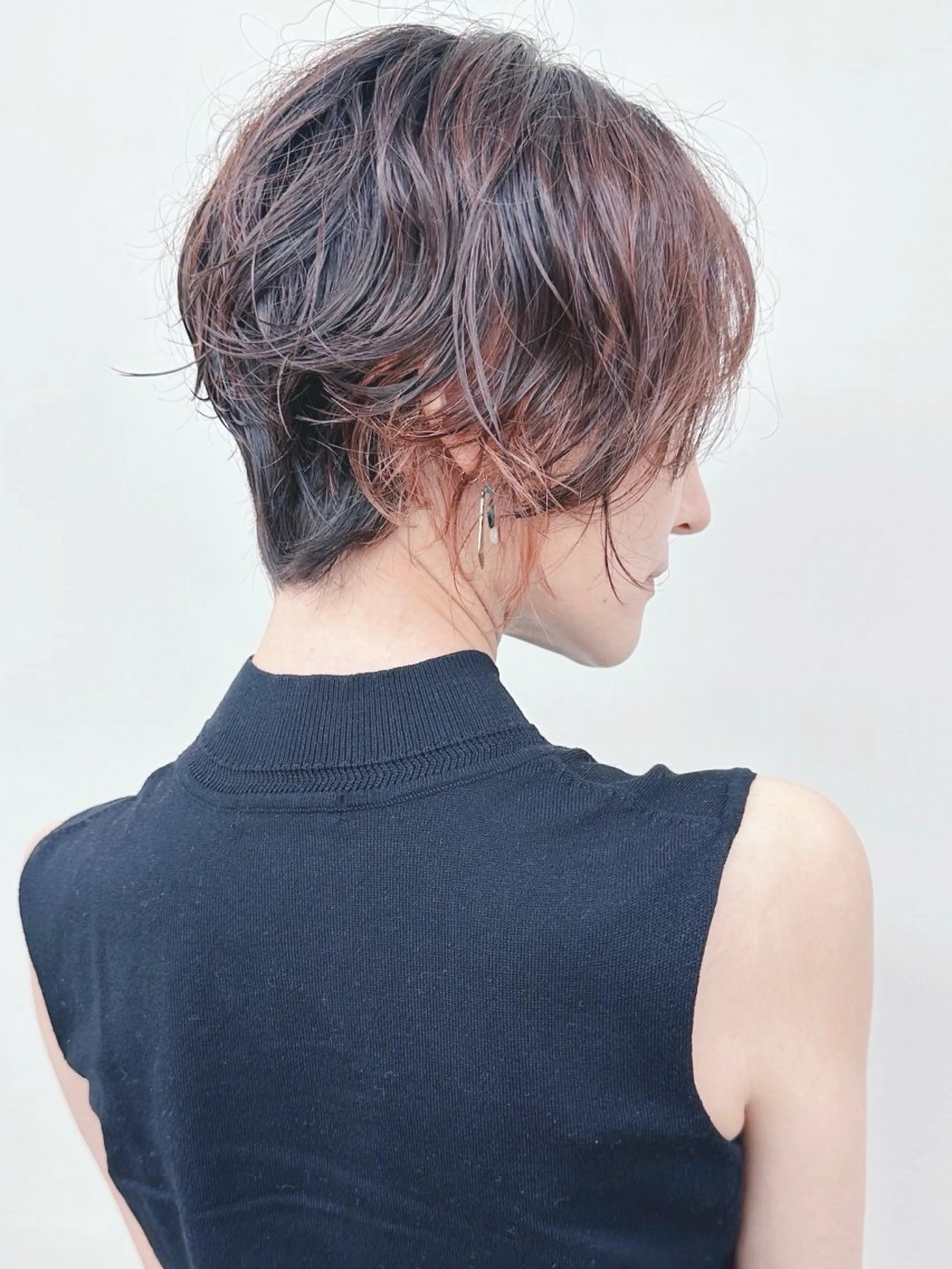 ショート パーマ カット パーマ ボブ/ゆるふわ ボブパーマ/とういのヘアスタイル