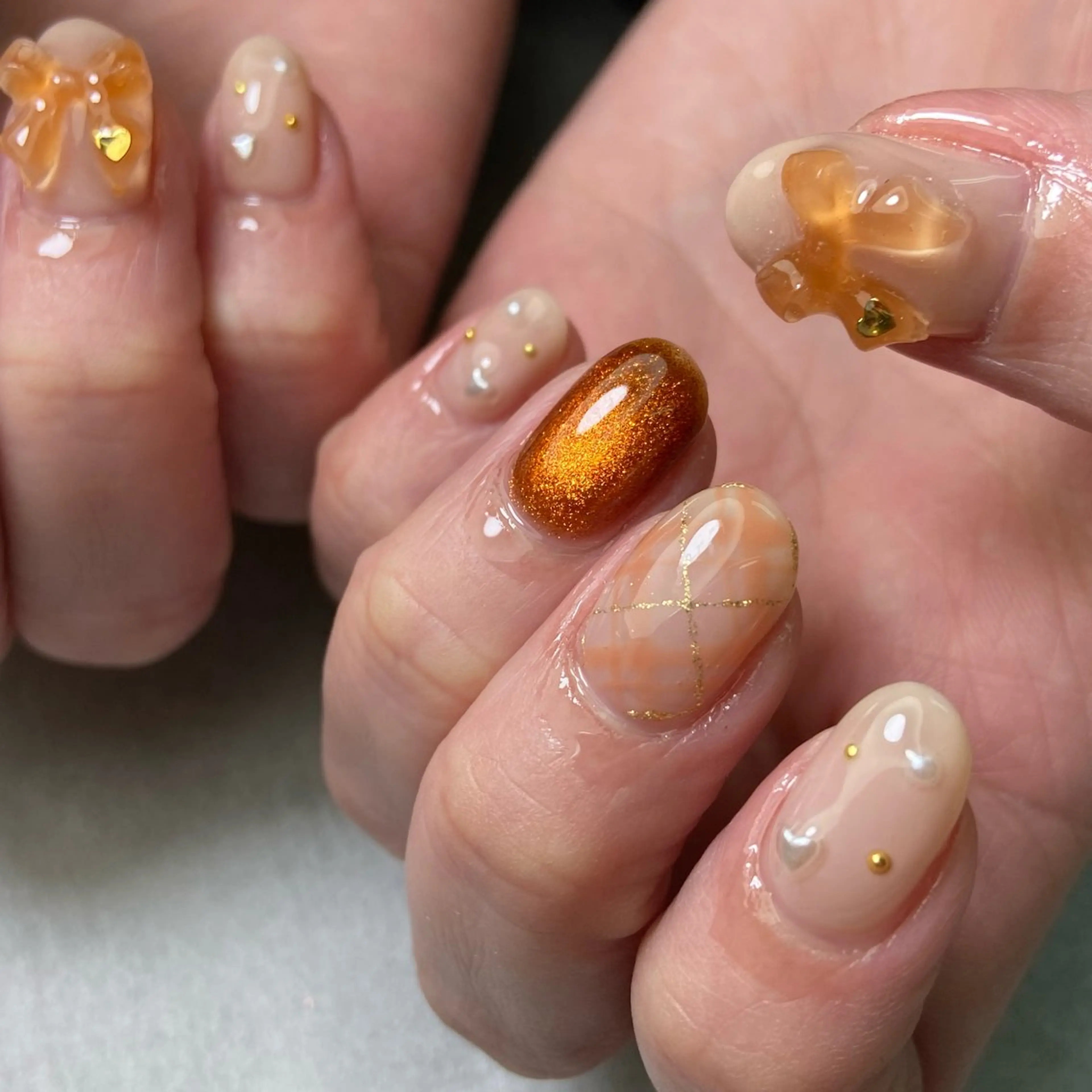ネイル ハンドネイル nail salon Lumièreのネイルデザイン