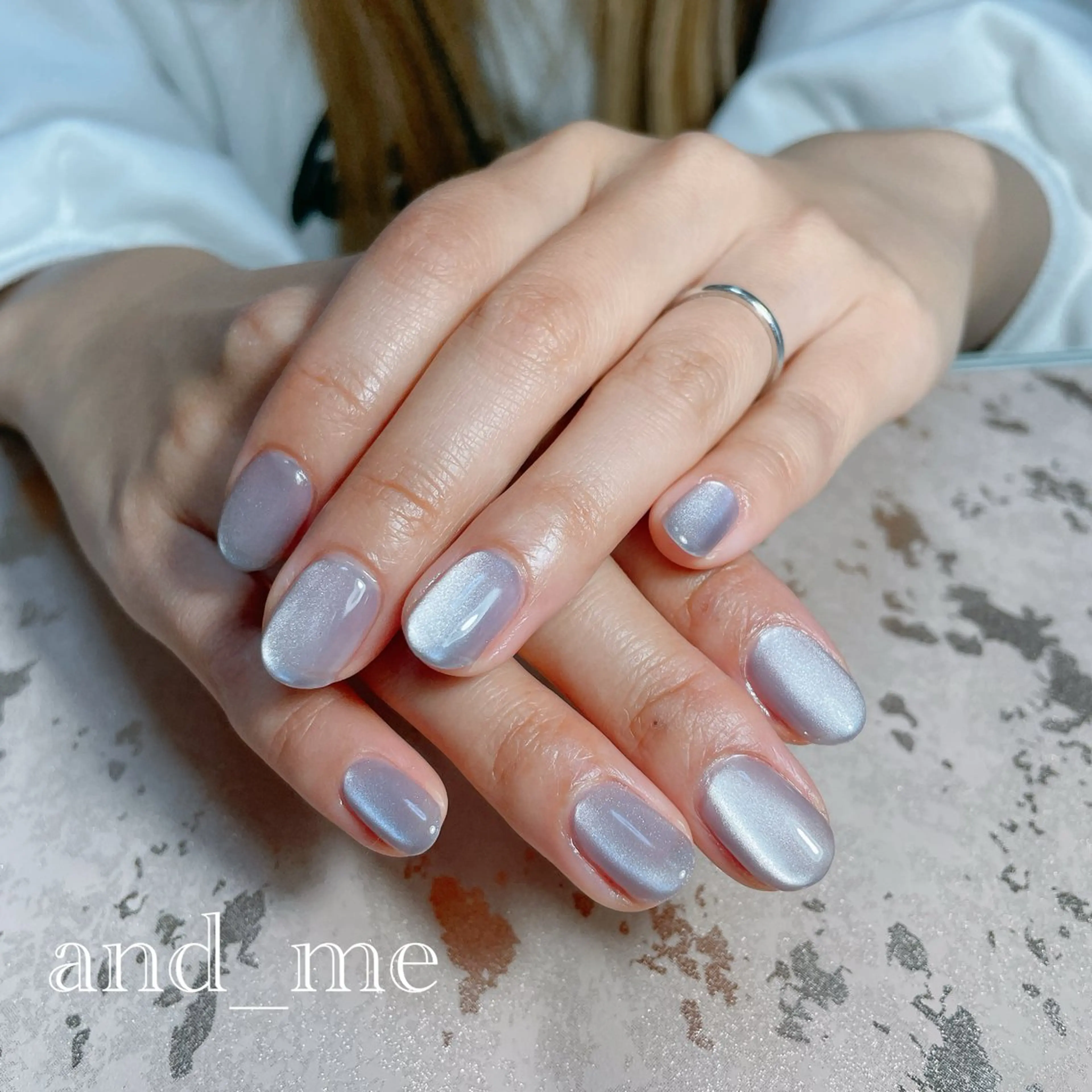 ネイル マグネットネイル ハンドネイル and meのネイルデザイン