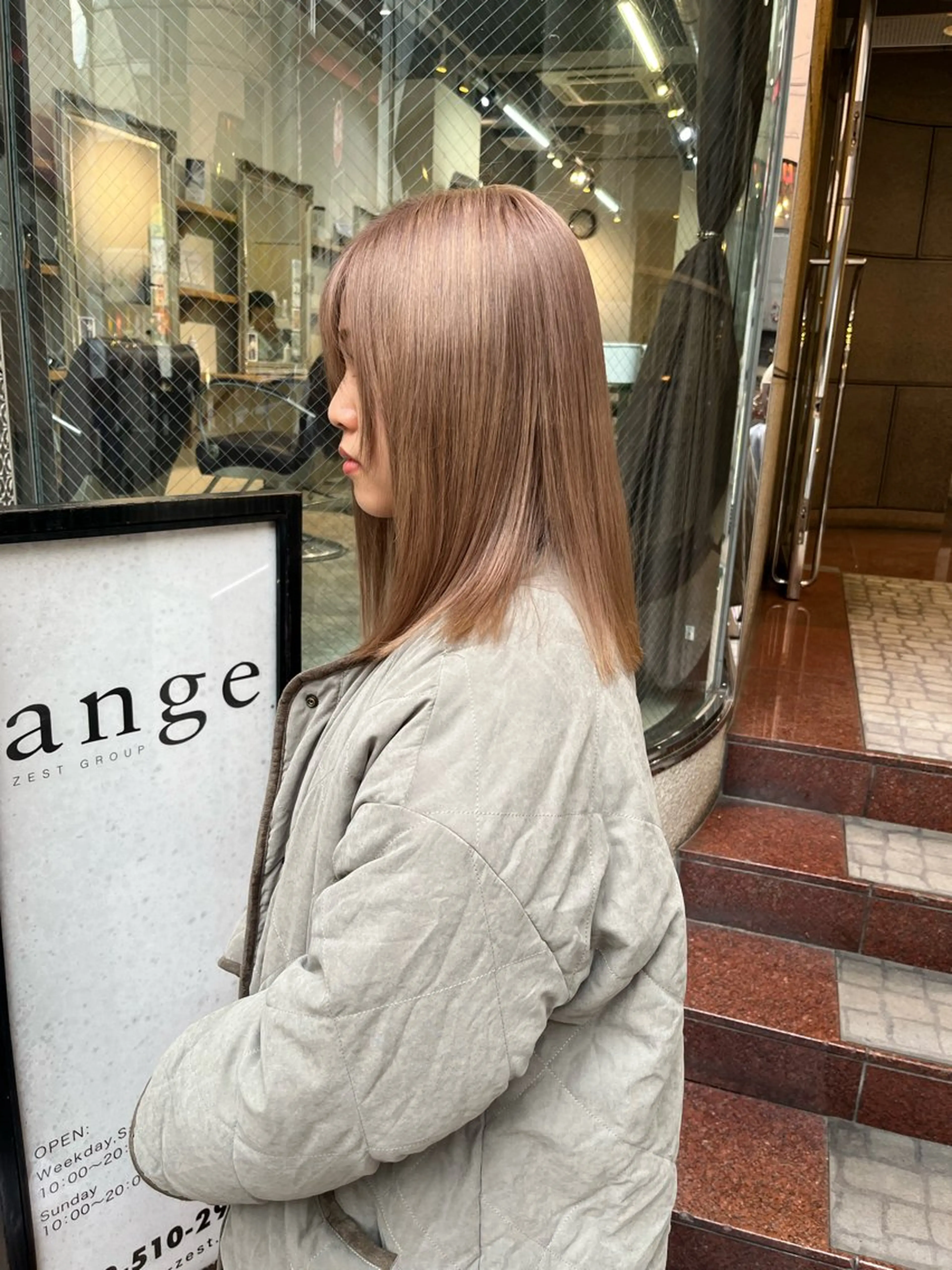 カラー 立川サラスト/ ku-ta🎟のヘアスタイル