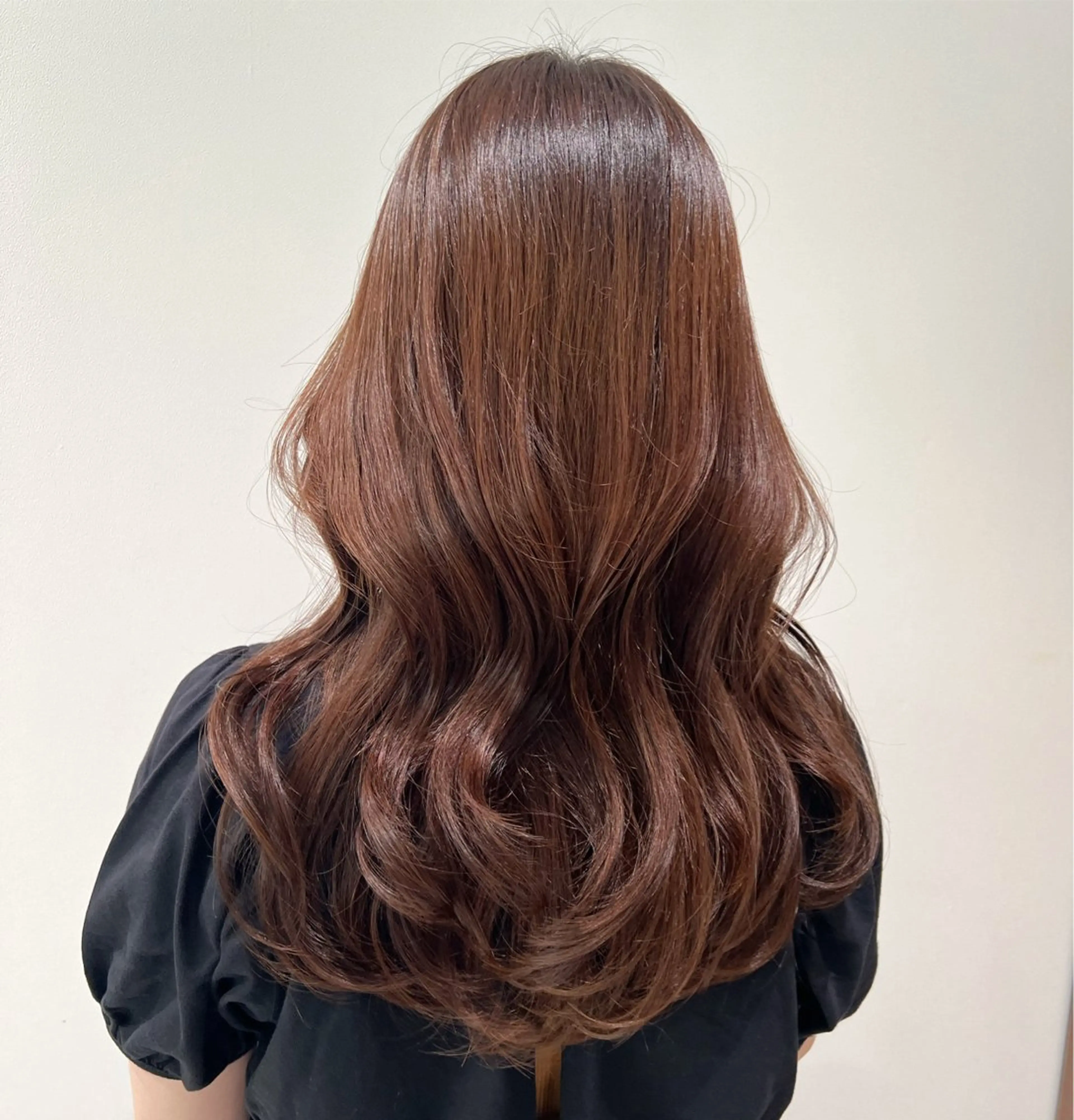 ロング カラー カット ヘアカラー トリートメント 🩷渋谷/韓国/レイ ヤー/透明感Sayaのヘアスタイル