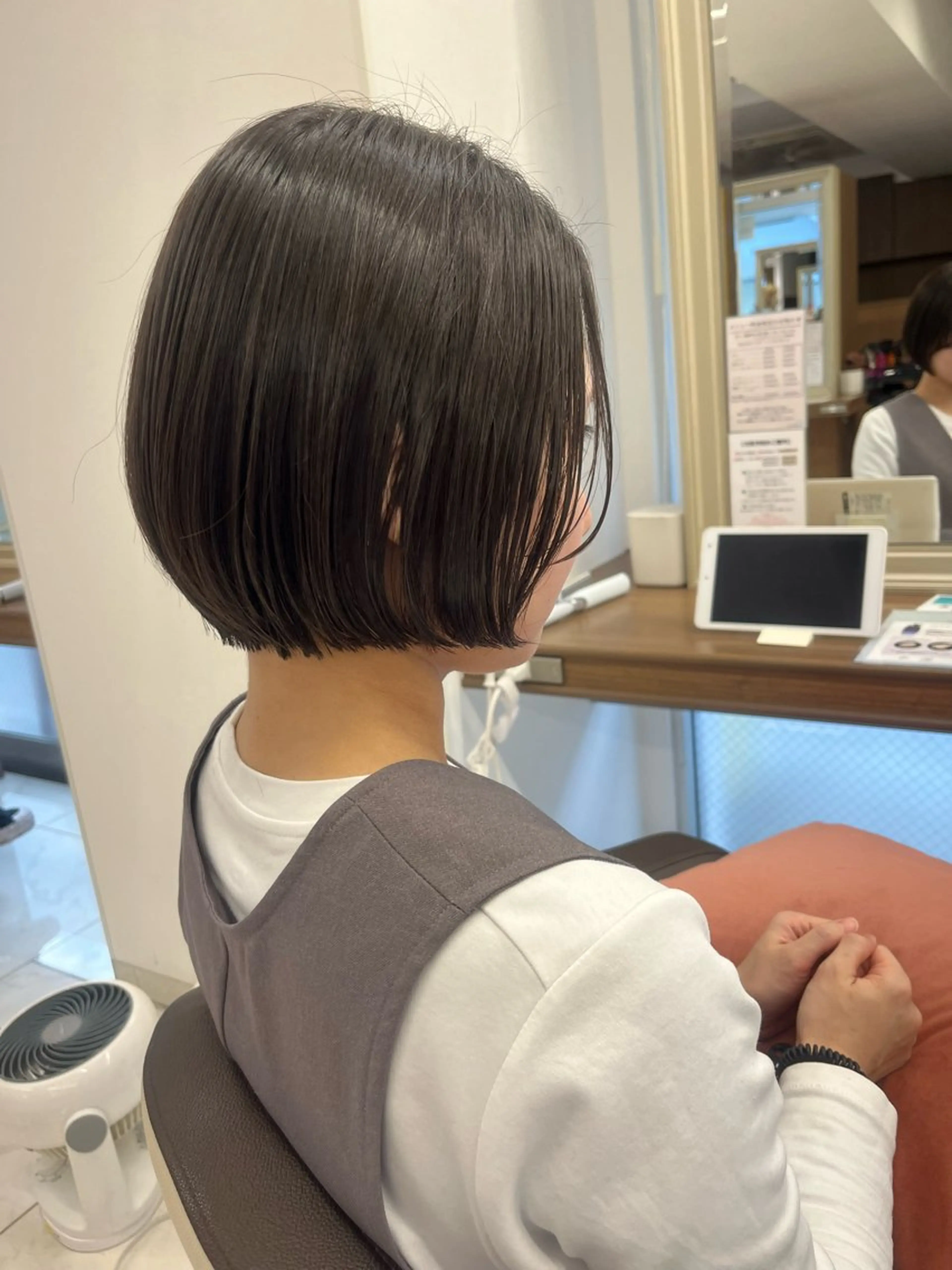 ショート ショートボブ ボブ ショートヘア カット 西山梨々【5/1〜 復帰致します🌼】のヘアスタイル