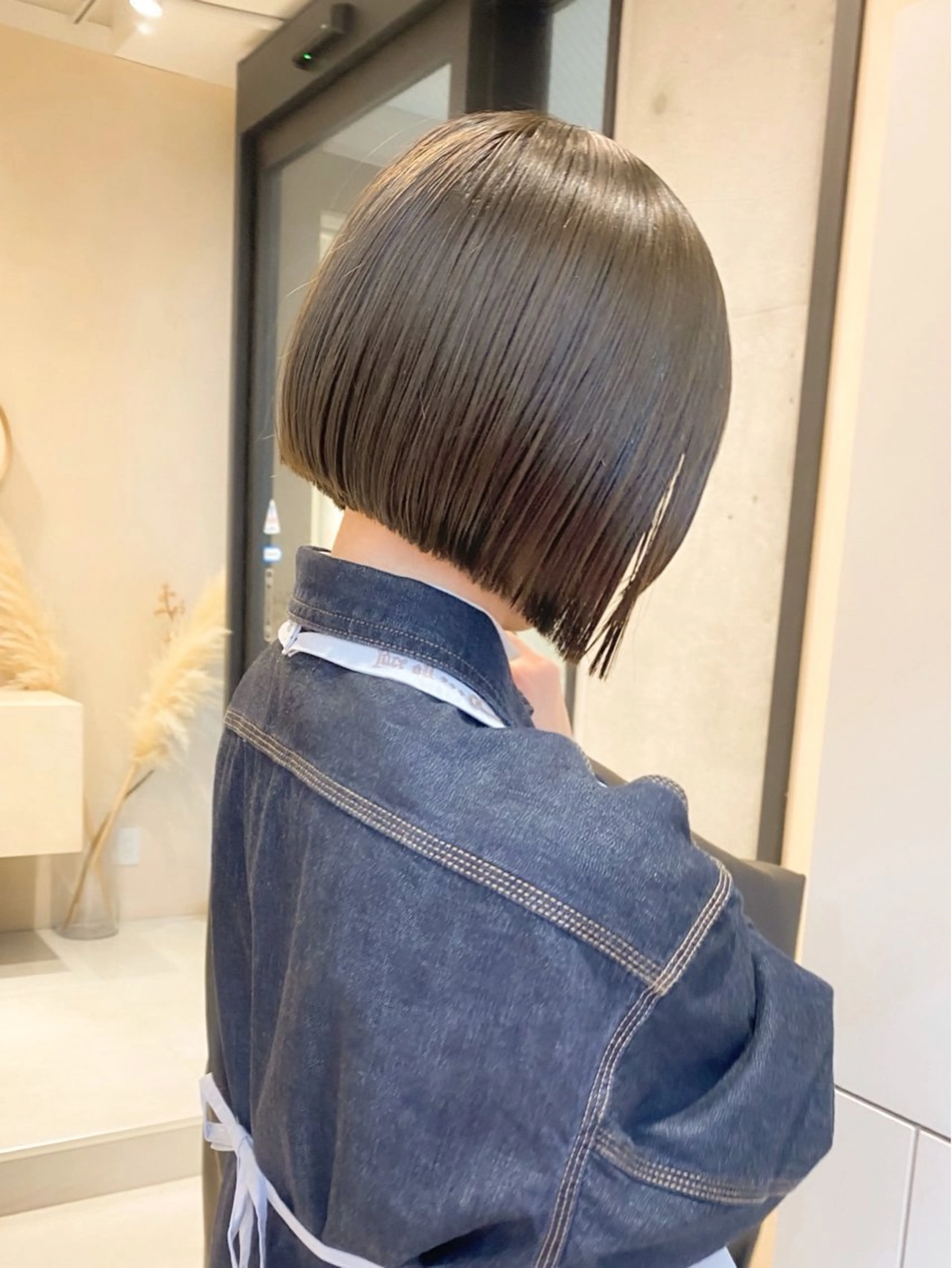 ショート カラー ボブ/ミニボブ 透明感カラーkadoのヘアスタイル