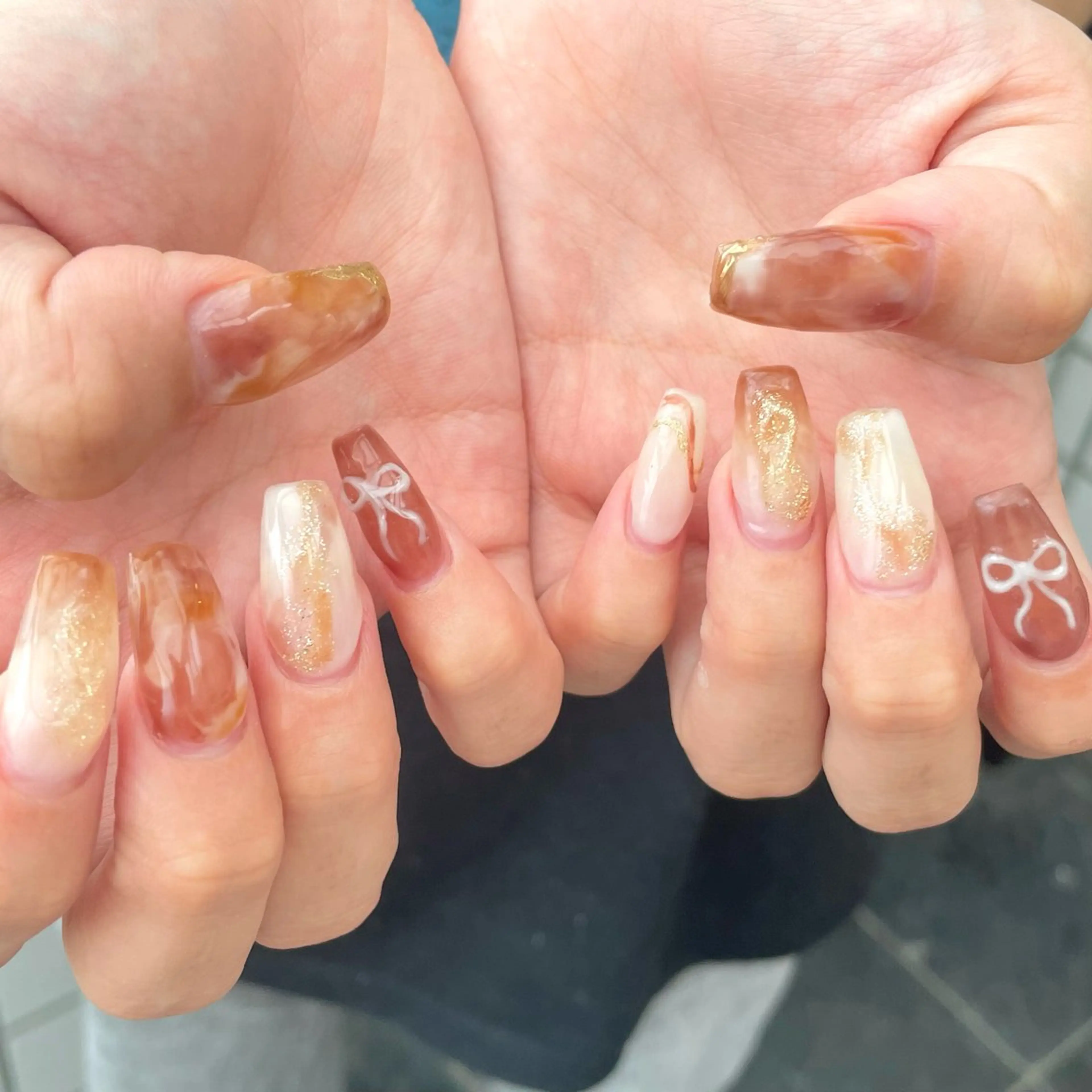 ネイル ハンドネイル Nail ヌシん家 AKANEのネイルデザイン