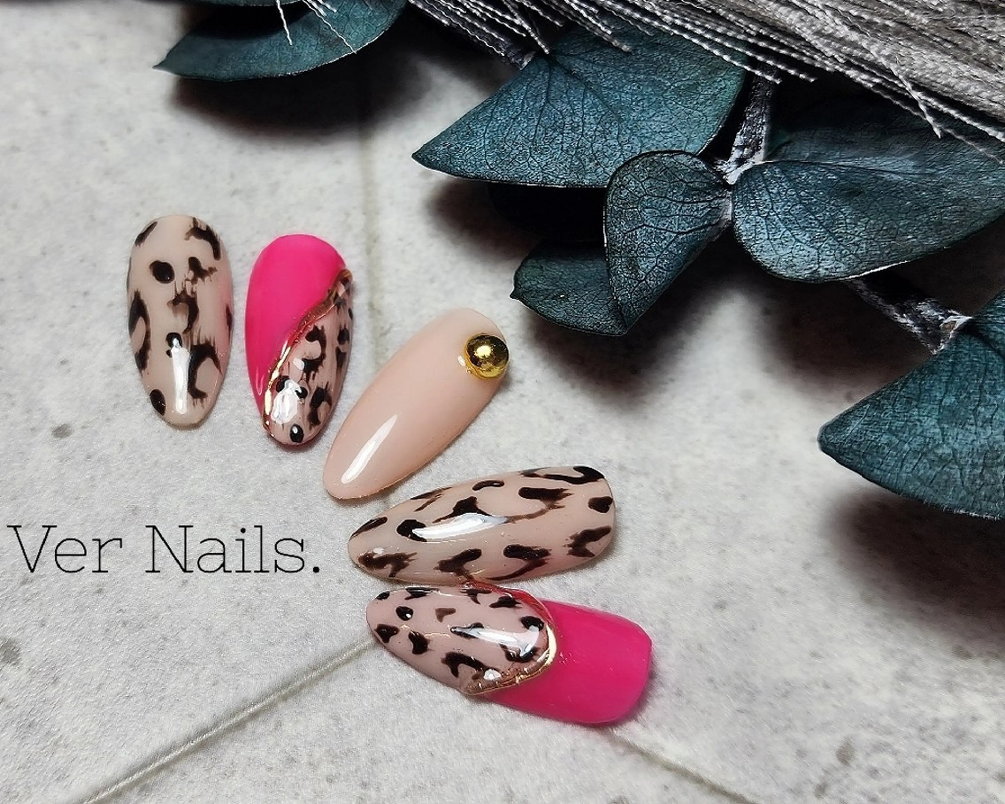 ネイル アニマル柄 ハンドネイル Ver  Nails.のその他イメージ