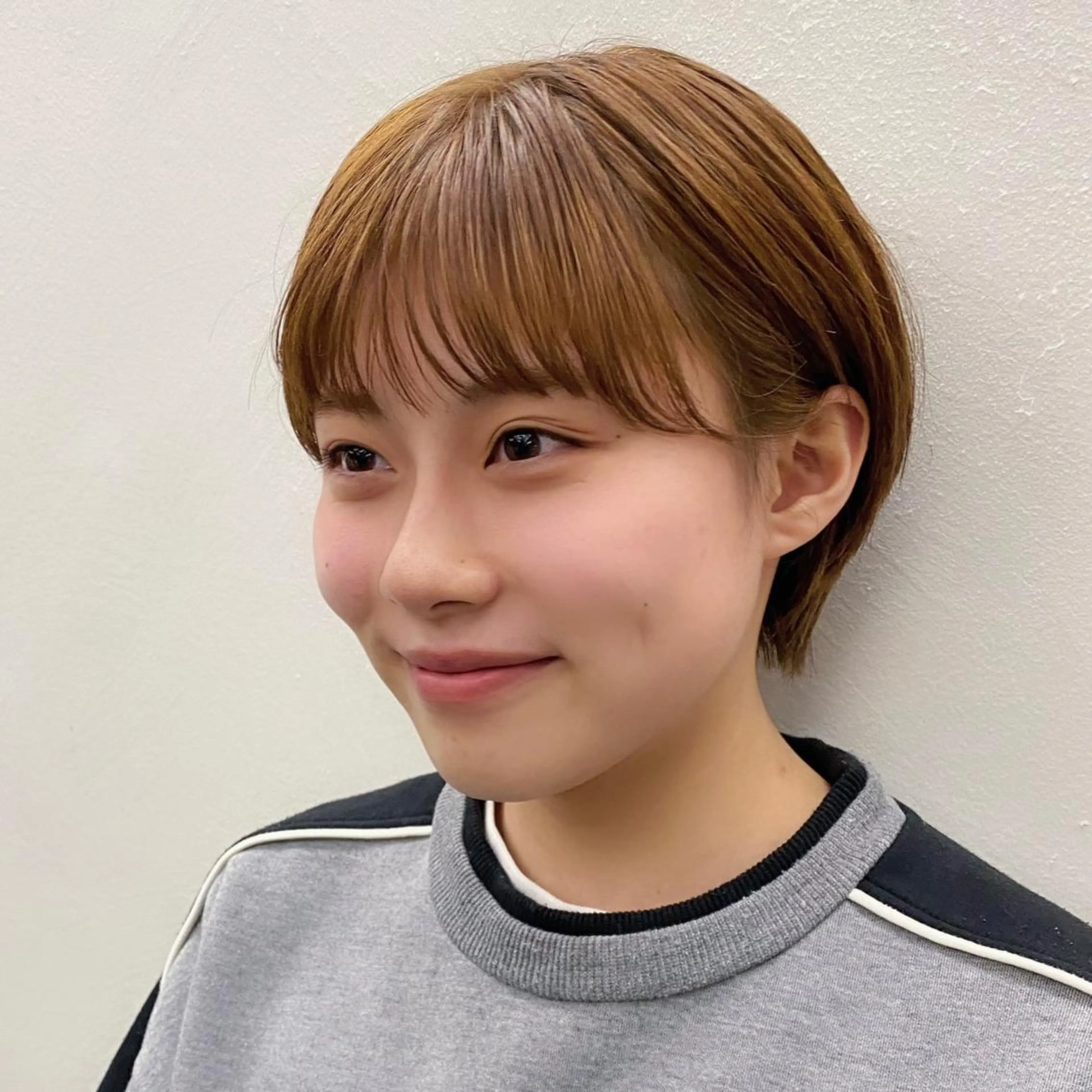 ショート カラー 似合わせレイヤー/ パーマヘア/高倉のヘアスタイル