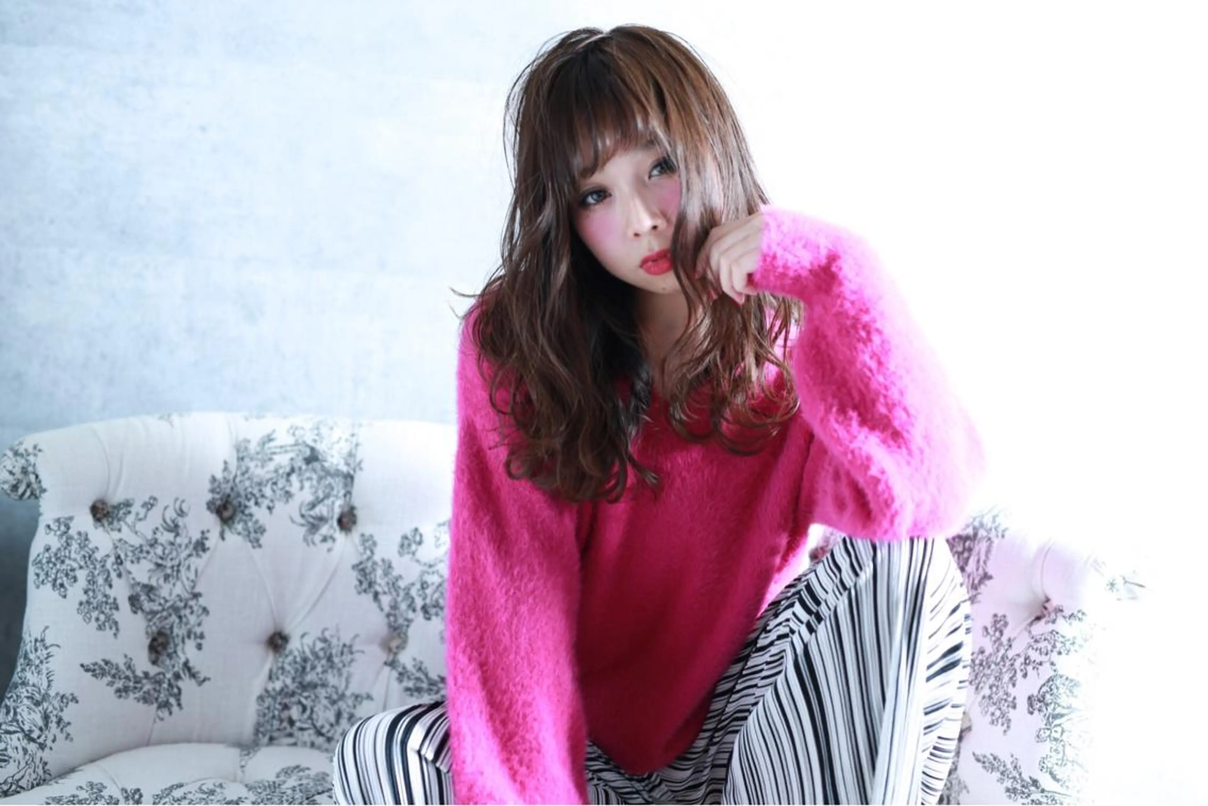 カラー patou 烏丸所属・レイヤーカット 早崎太生のヘアスタイル