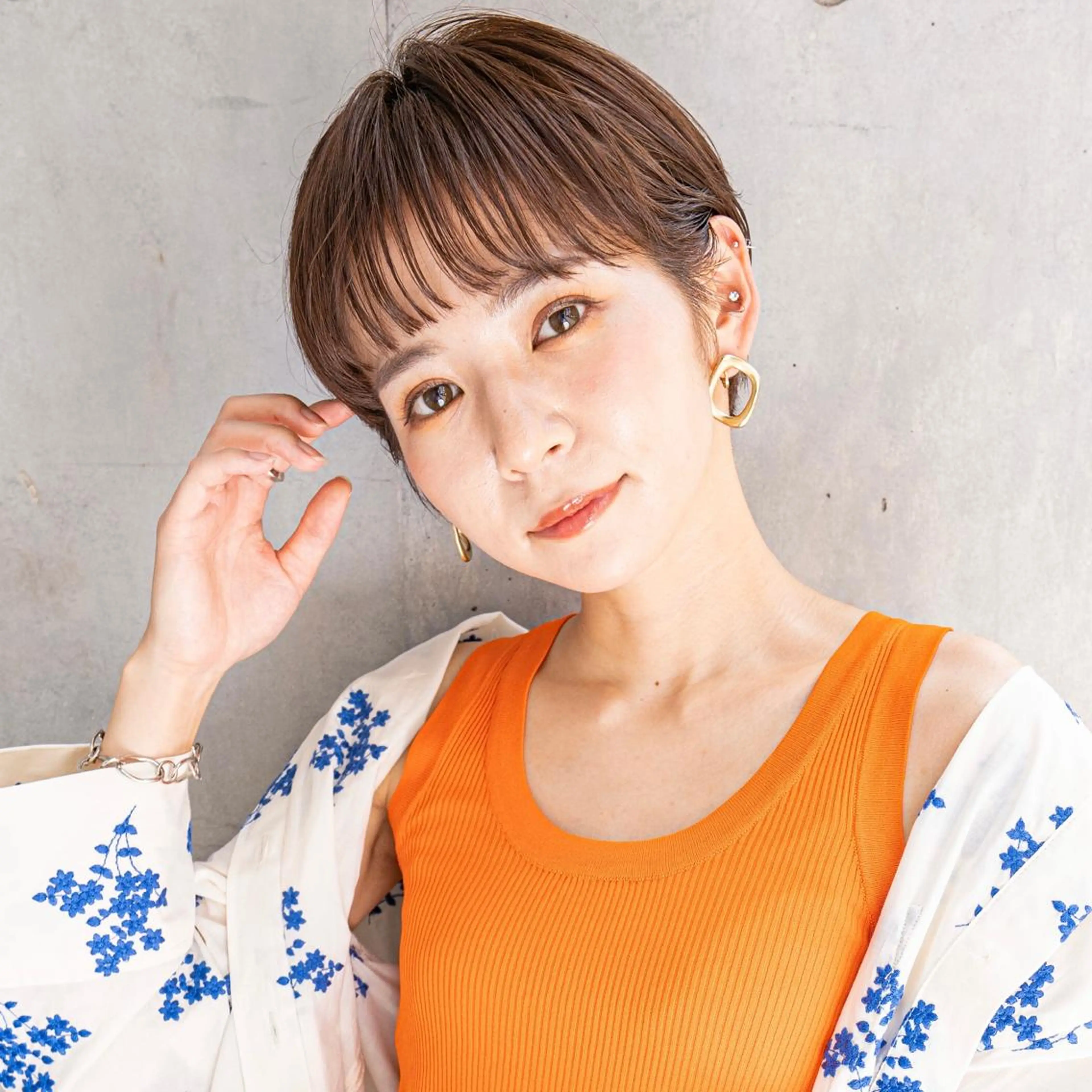 ショート カット ヘアカラー トリートメント 🔥似合わせのプロ 🔥REGOのヘアスタイル