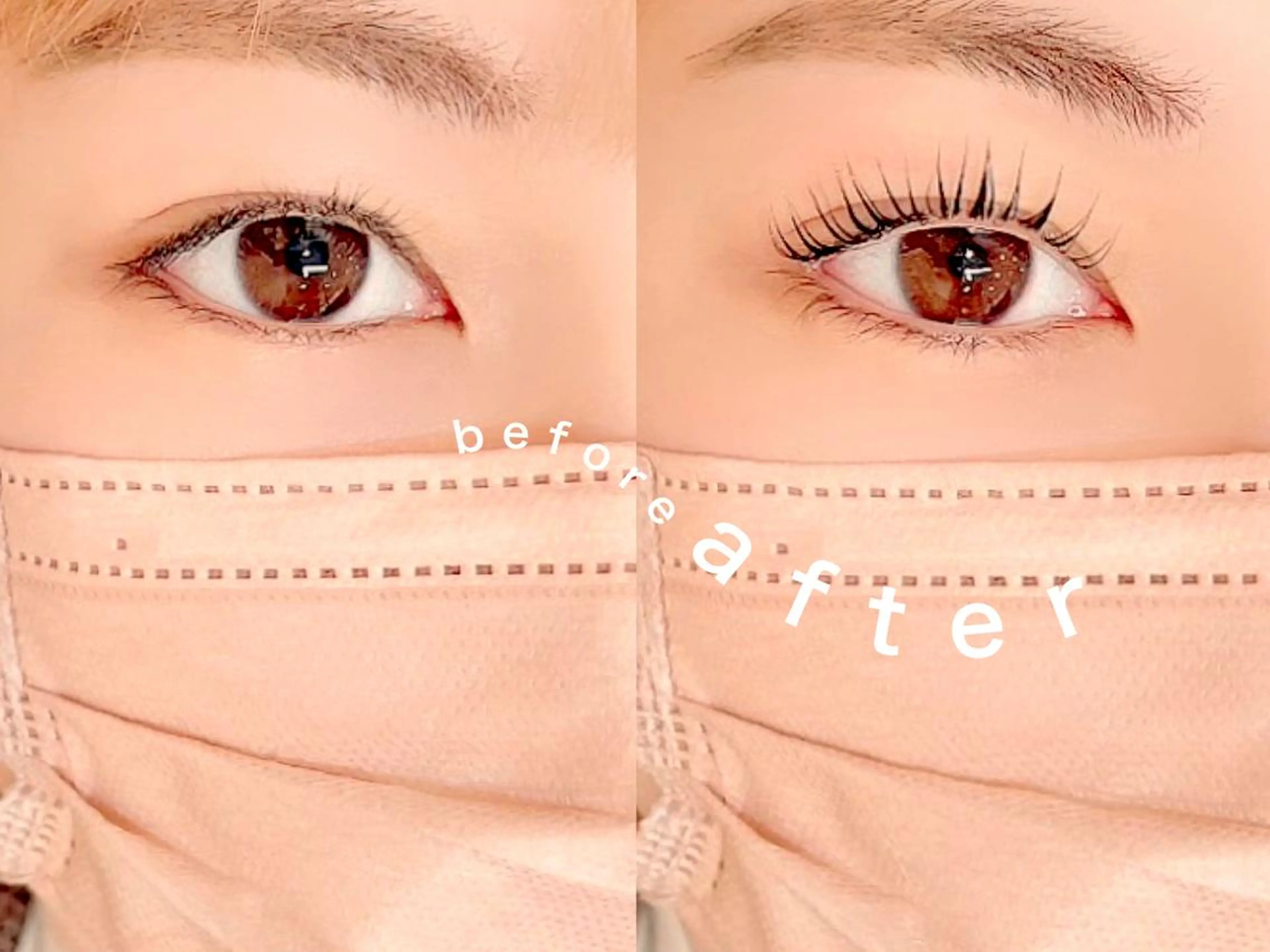 マツエク・マツパ マツパ eyesalon flanerのマツエク・マツパデザイン
