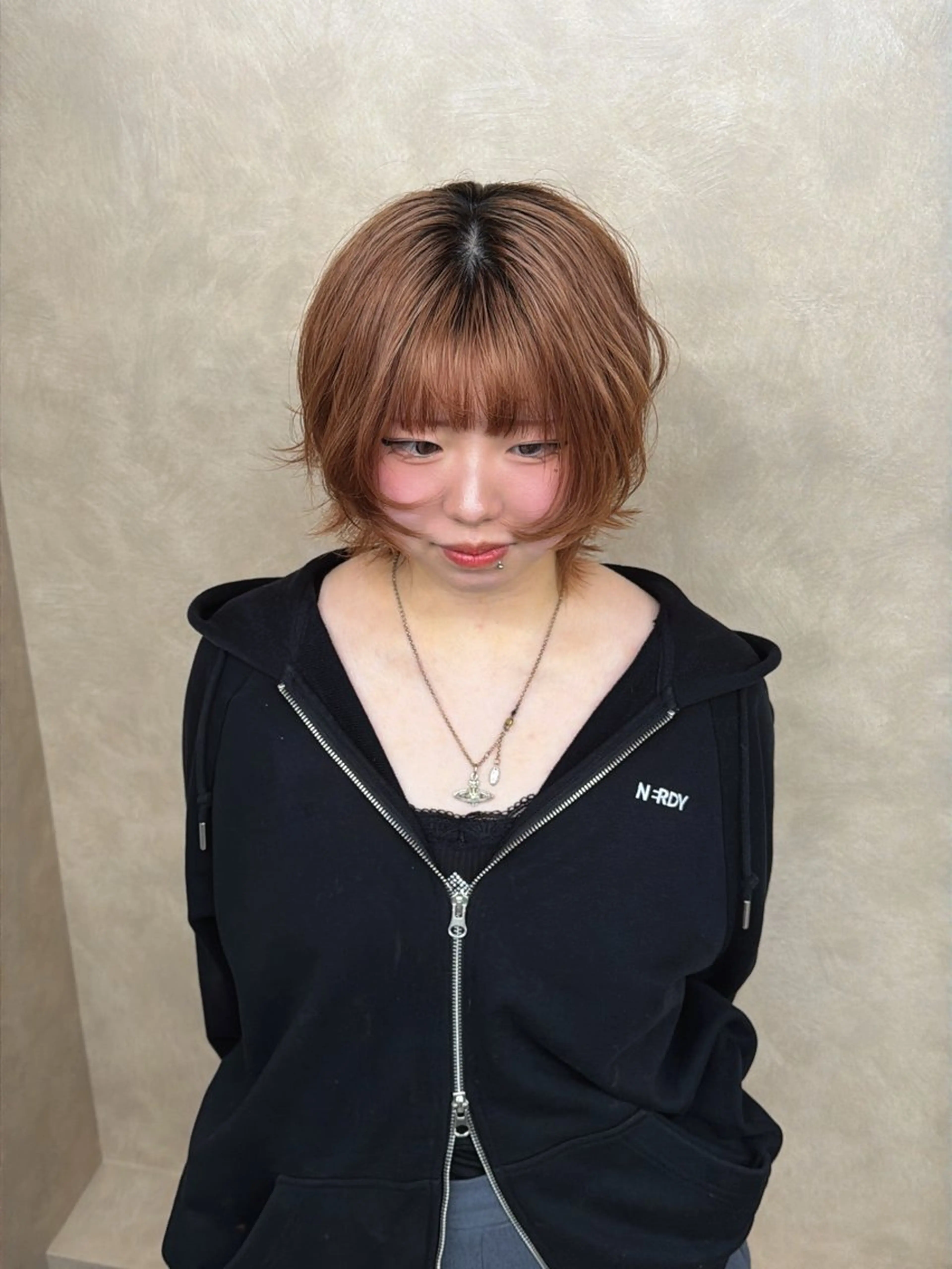 ショート ヘアアレンジ 🫧Kirara 🫧透明感カラーのヘアスタイル