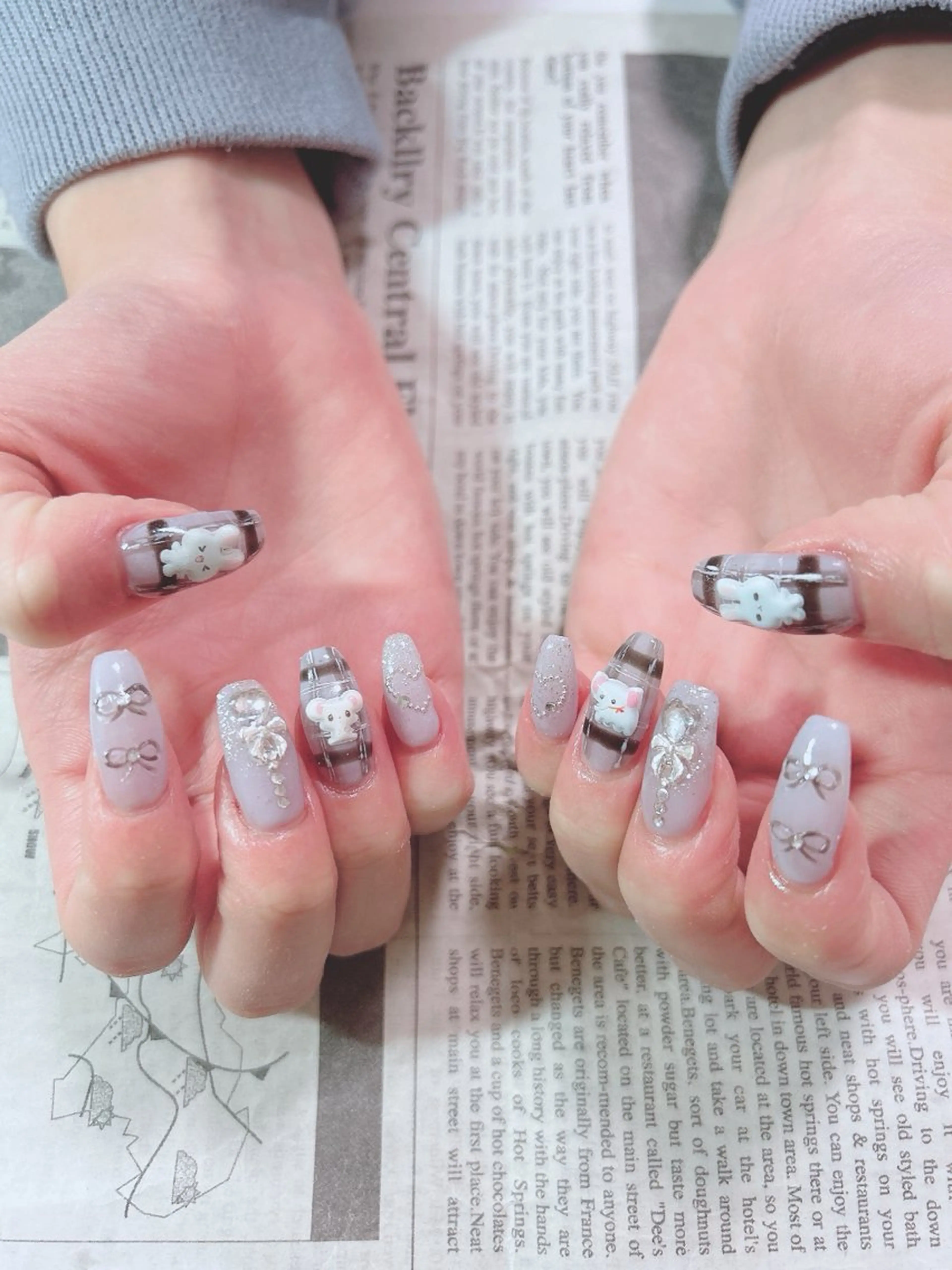 ネイル ハンドネイル ハンドケア 森山 舞のネイルデザイン