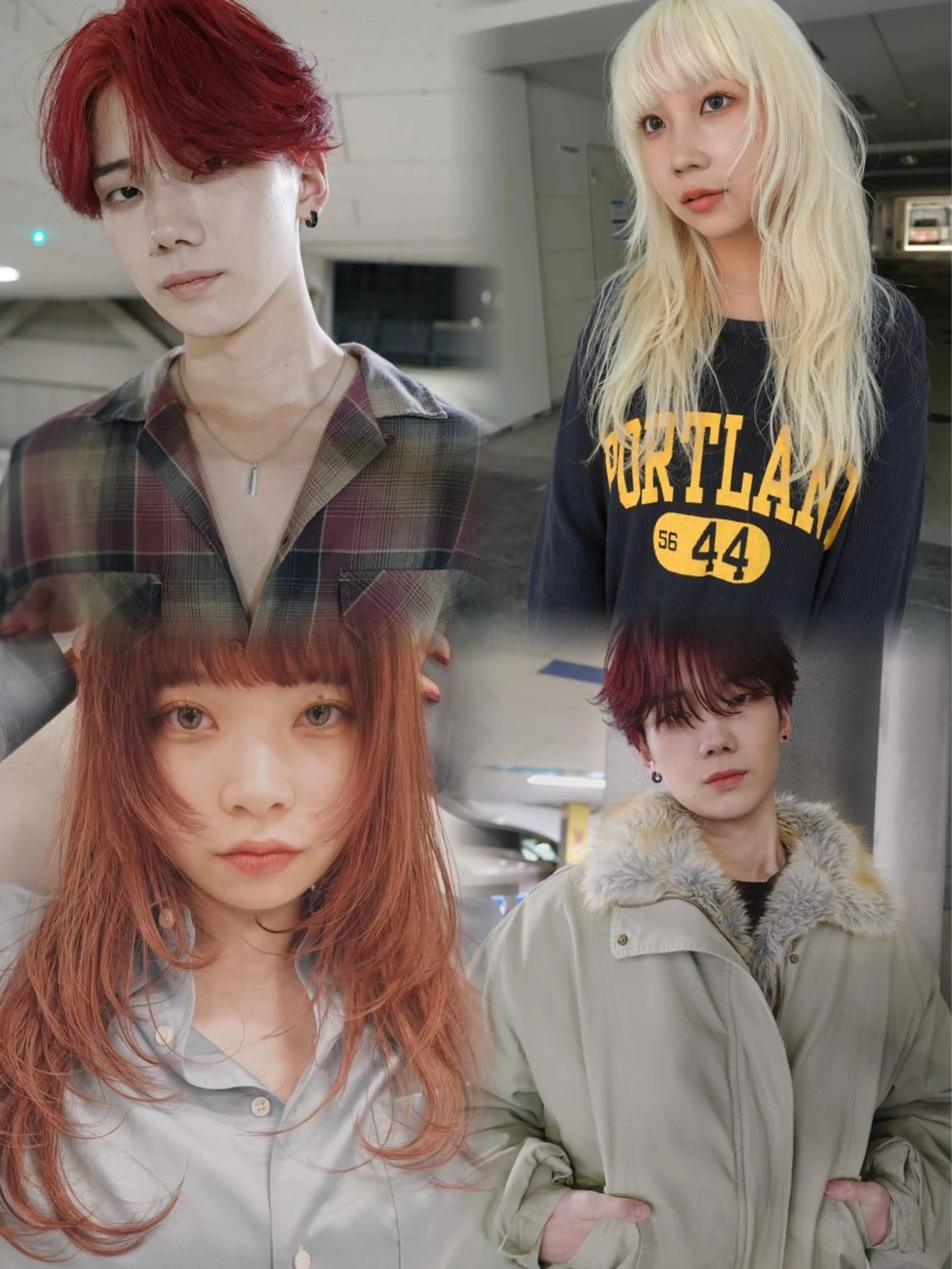 ロング カラー カット トリートメント 【Pia】 セナ/ハイトーンのヘアスタイル