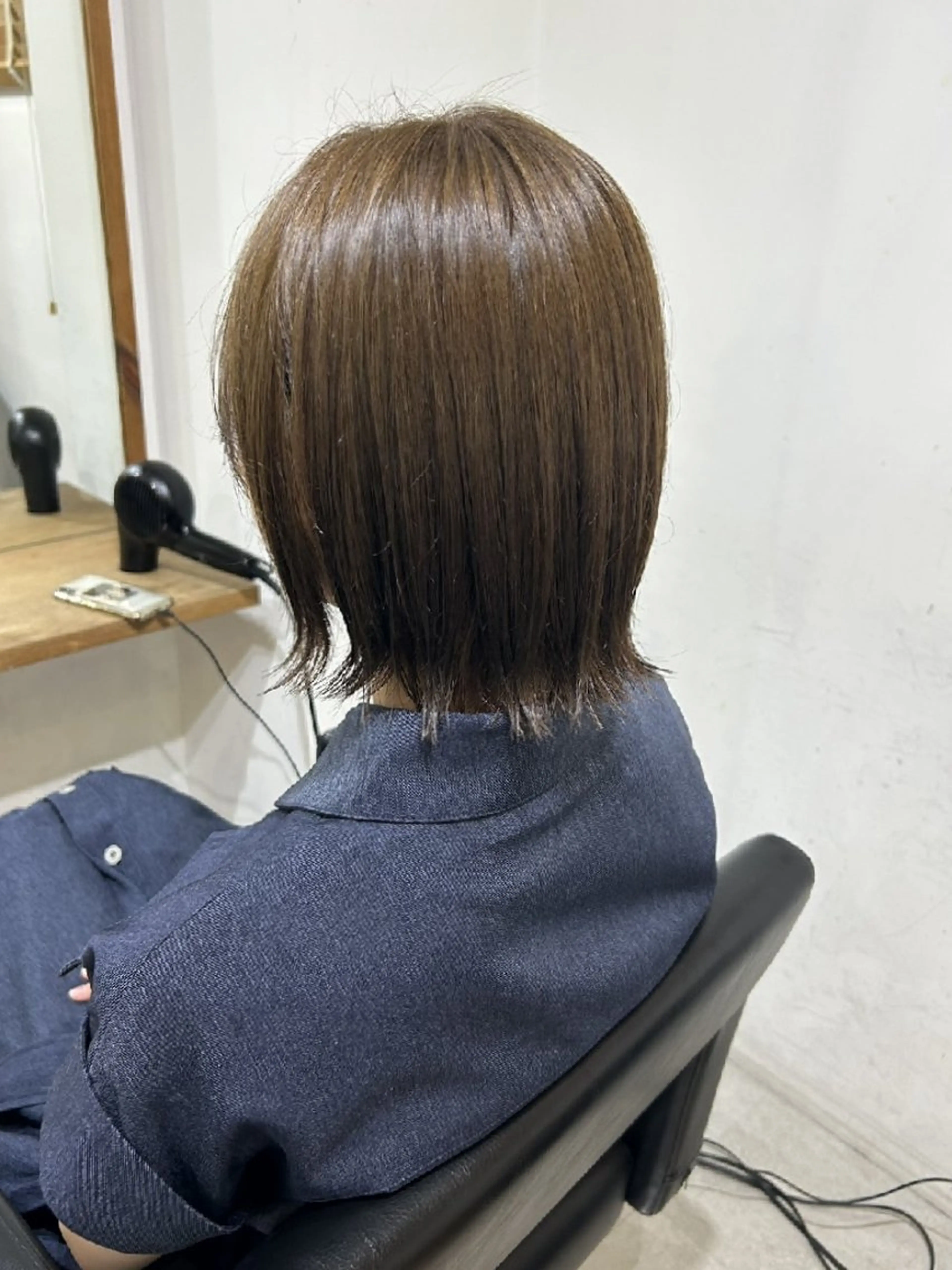 ショート カット ヘアカラー ボブ人気No,1✨ TAME副店長のヘアスタイル