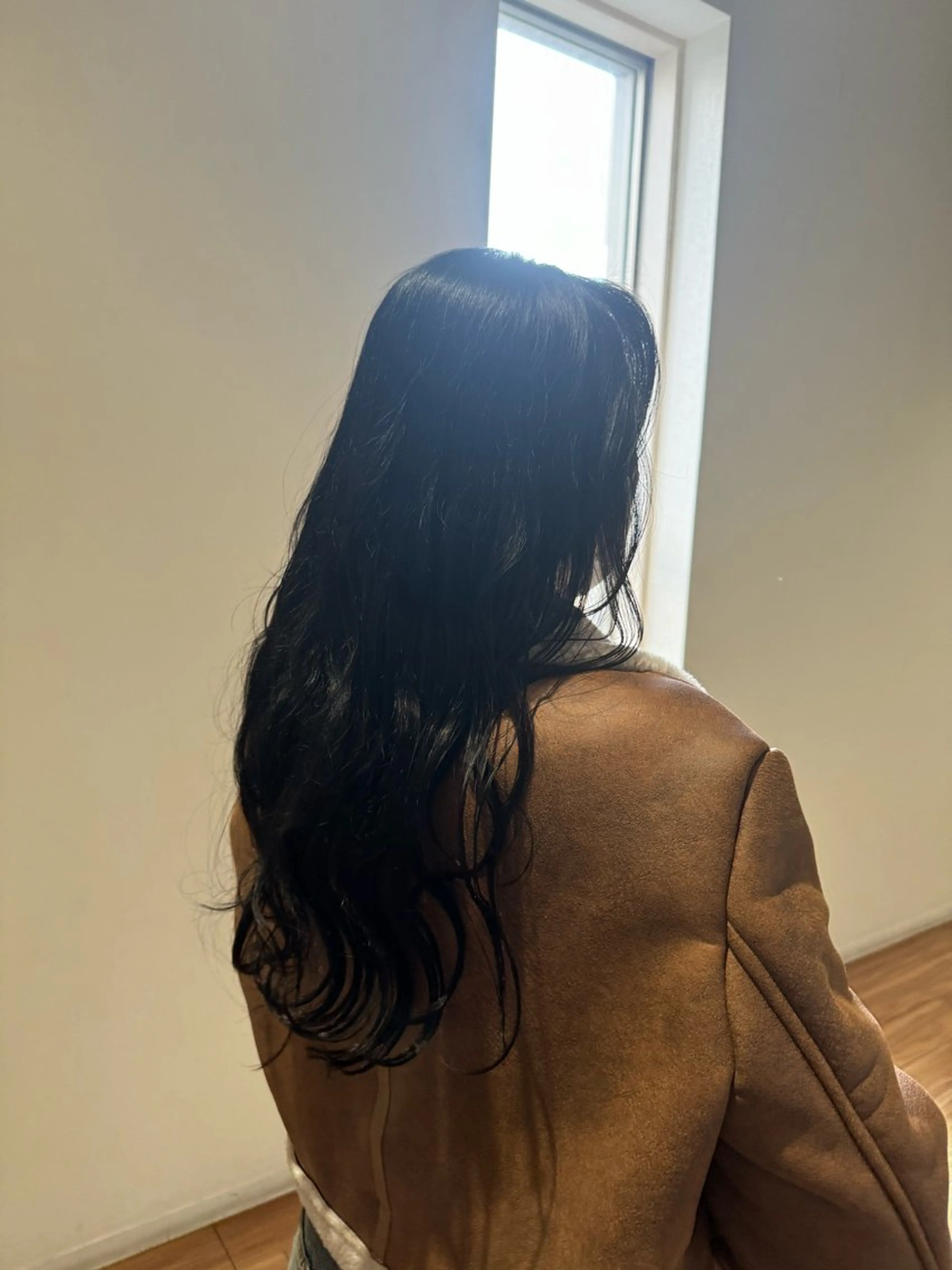 カラー ディープパープル カット ヘアカラー HANA ☺︎のヘアスタイル