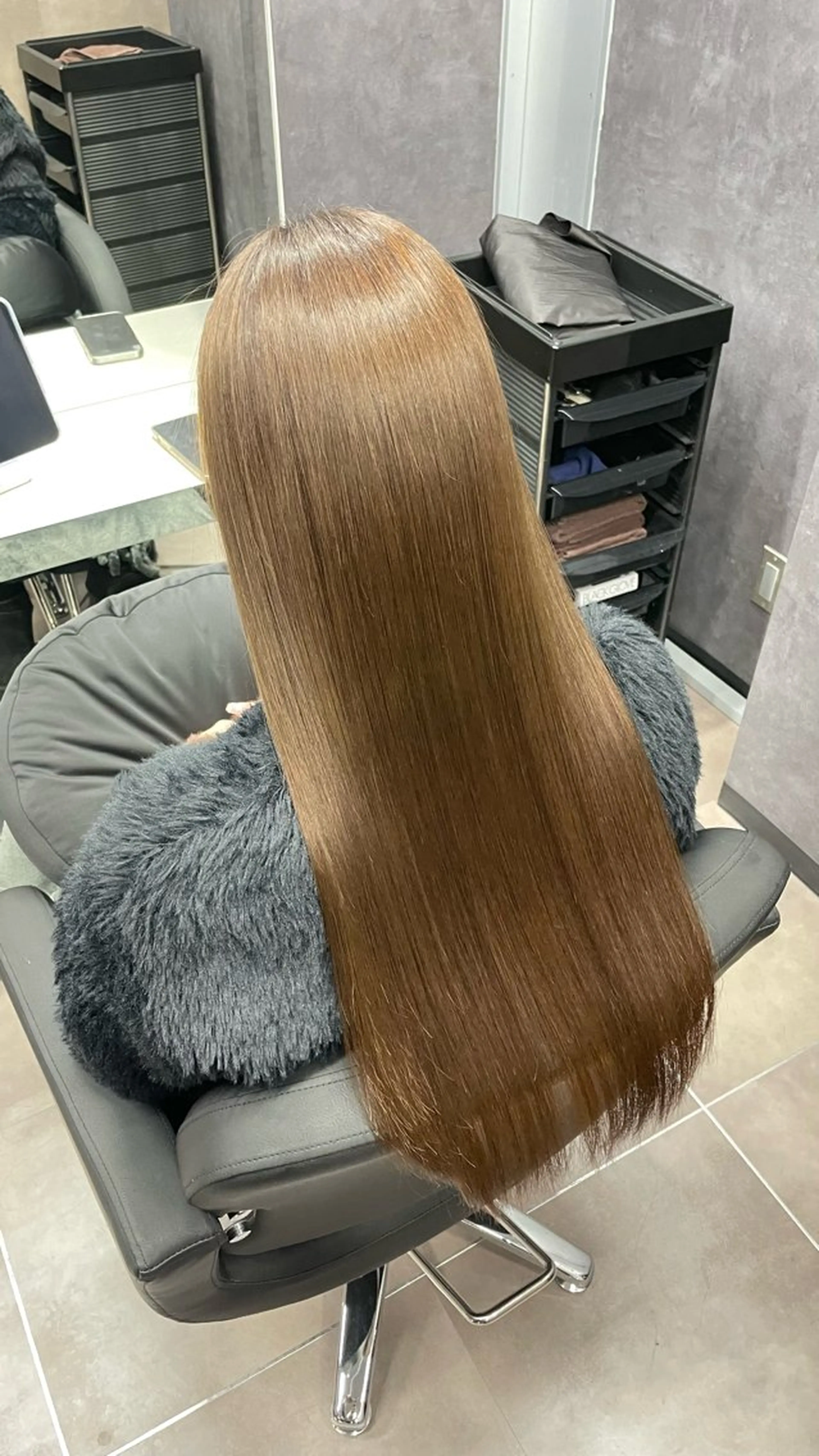 ロング カット ヘアカラー トリートメント CYNTHIADUE 店長｜ IRISUのヘアスタイル