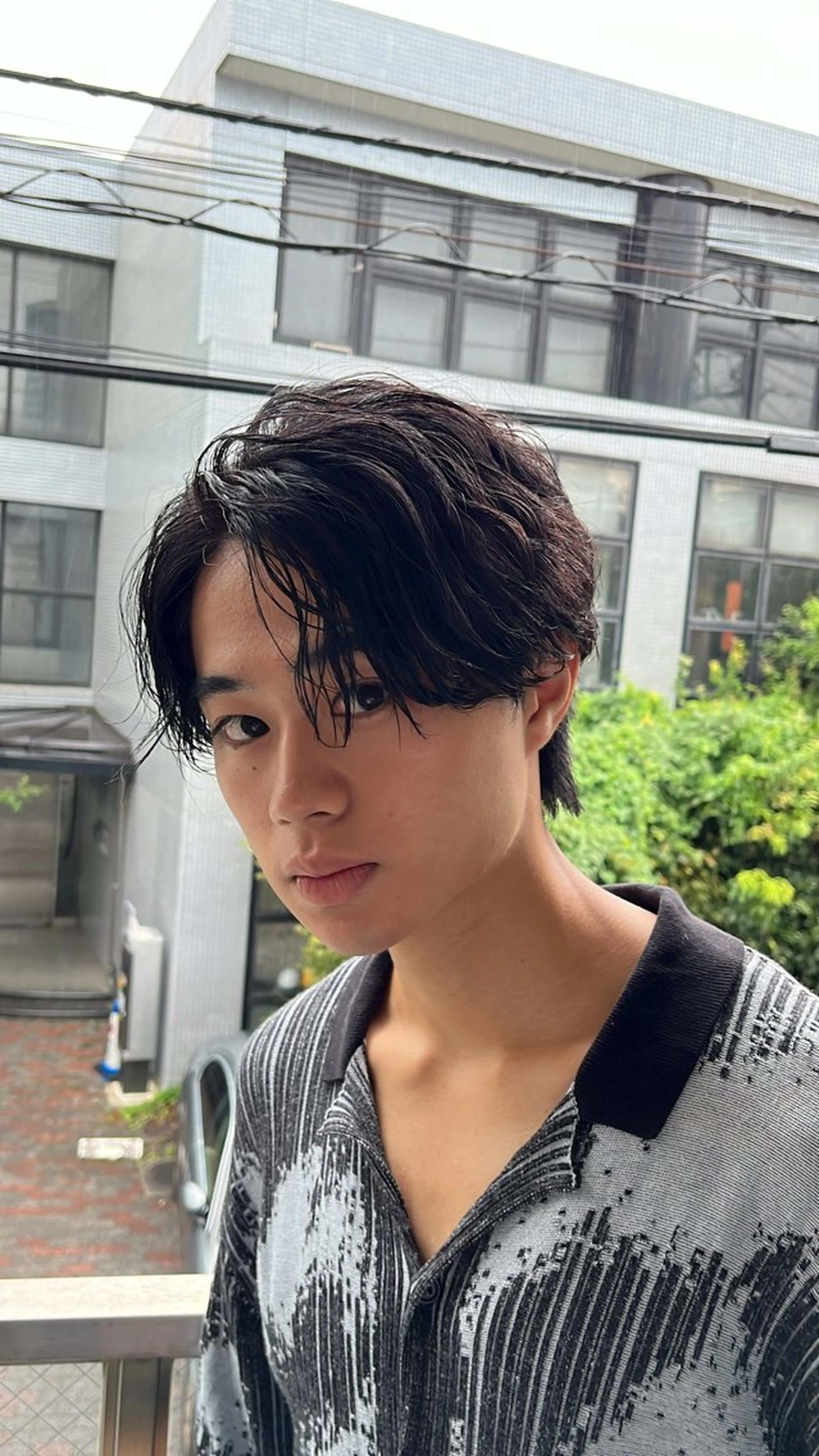 ショート パーマ メンズ カット パーマ トリートメント ヘッドスパ ヘアセット メンズパーマのプロ /佐藤翼のヘアスタイル