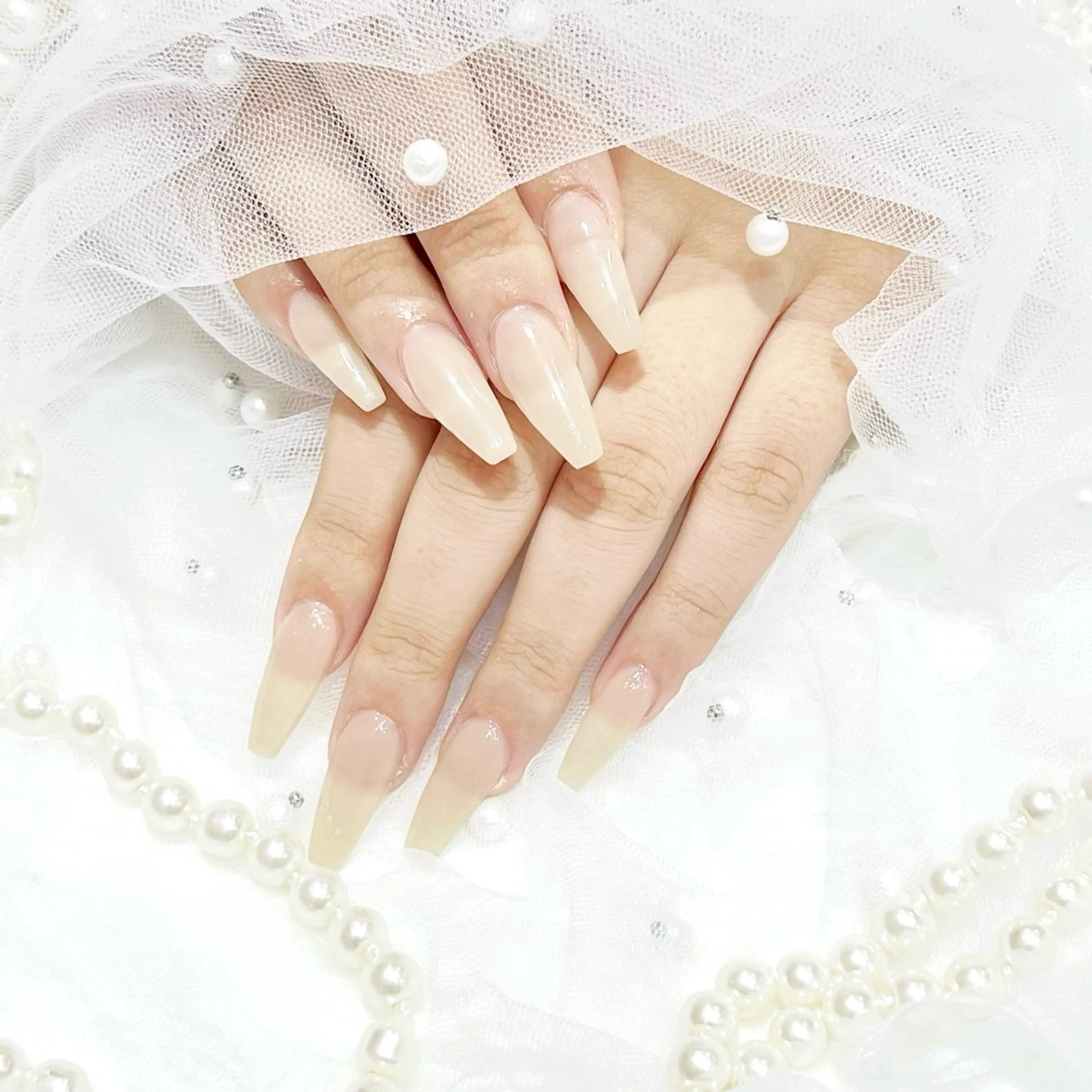 【HAND】オフ込み🎀ワンカラーorラメグラの写真