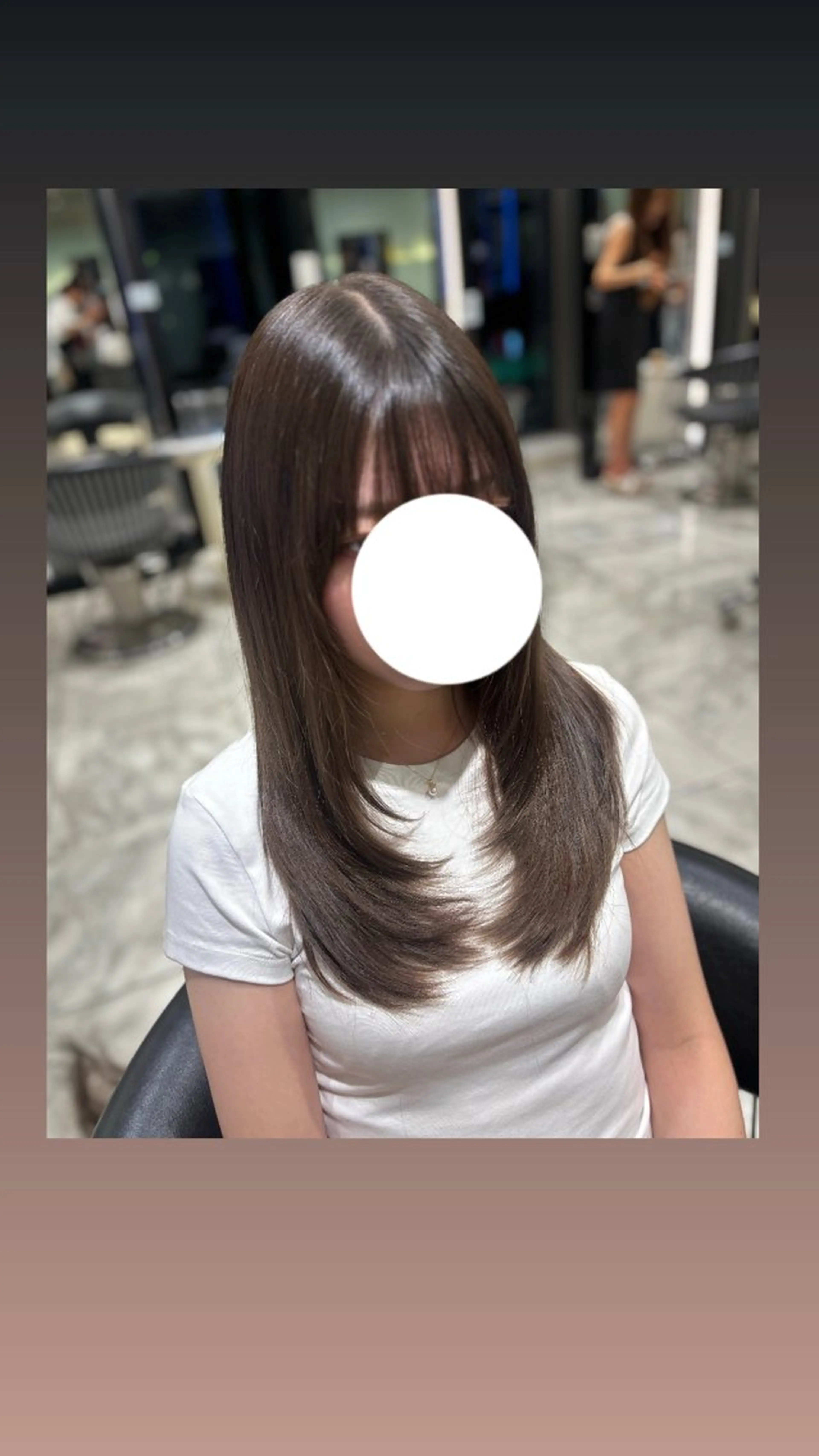 ロング レイヤーカット 🌸銀座No.1パー マ🌸いでいあやのヘアスタイル