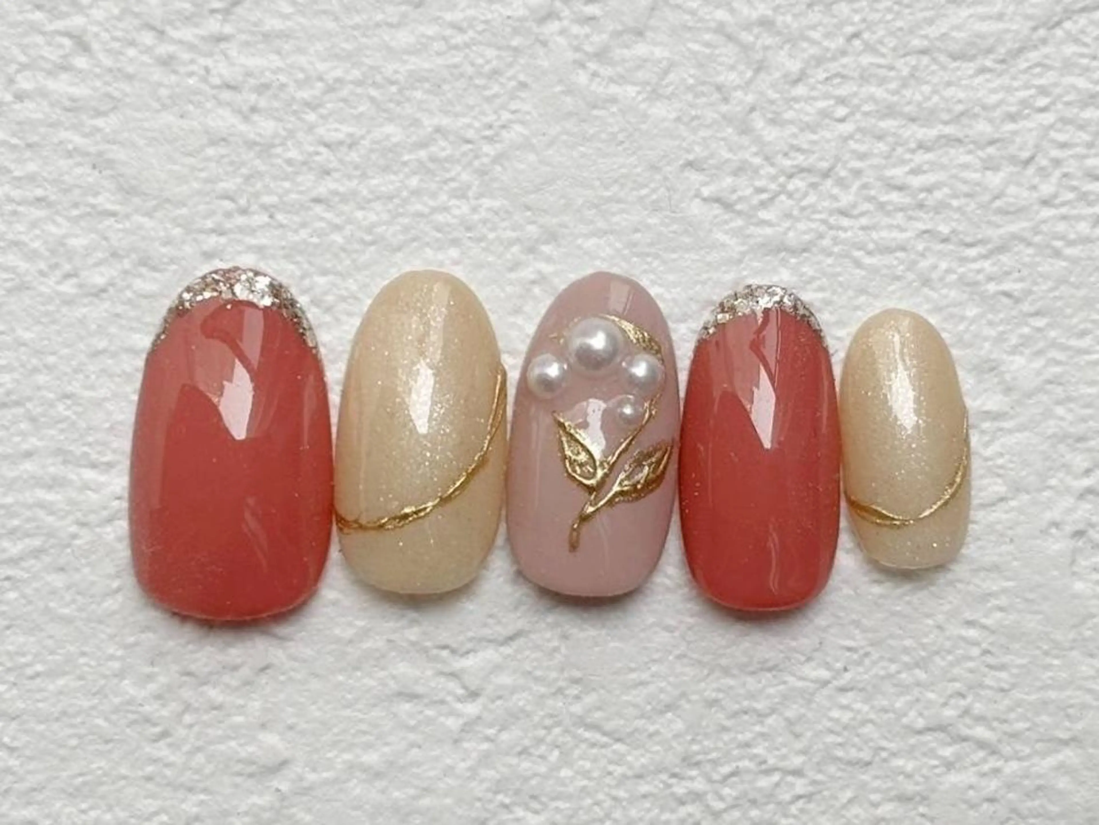 ネイル ハンドネイル トップネイリスト Ribbon立川店のネイルデザイン