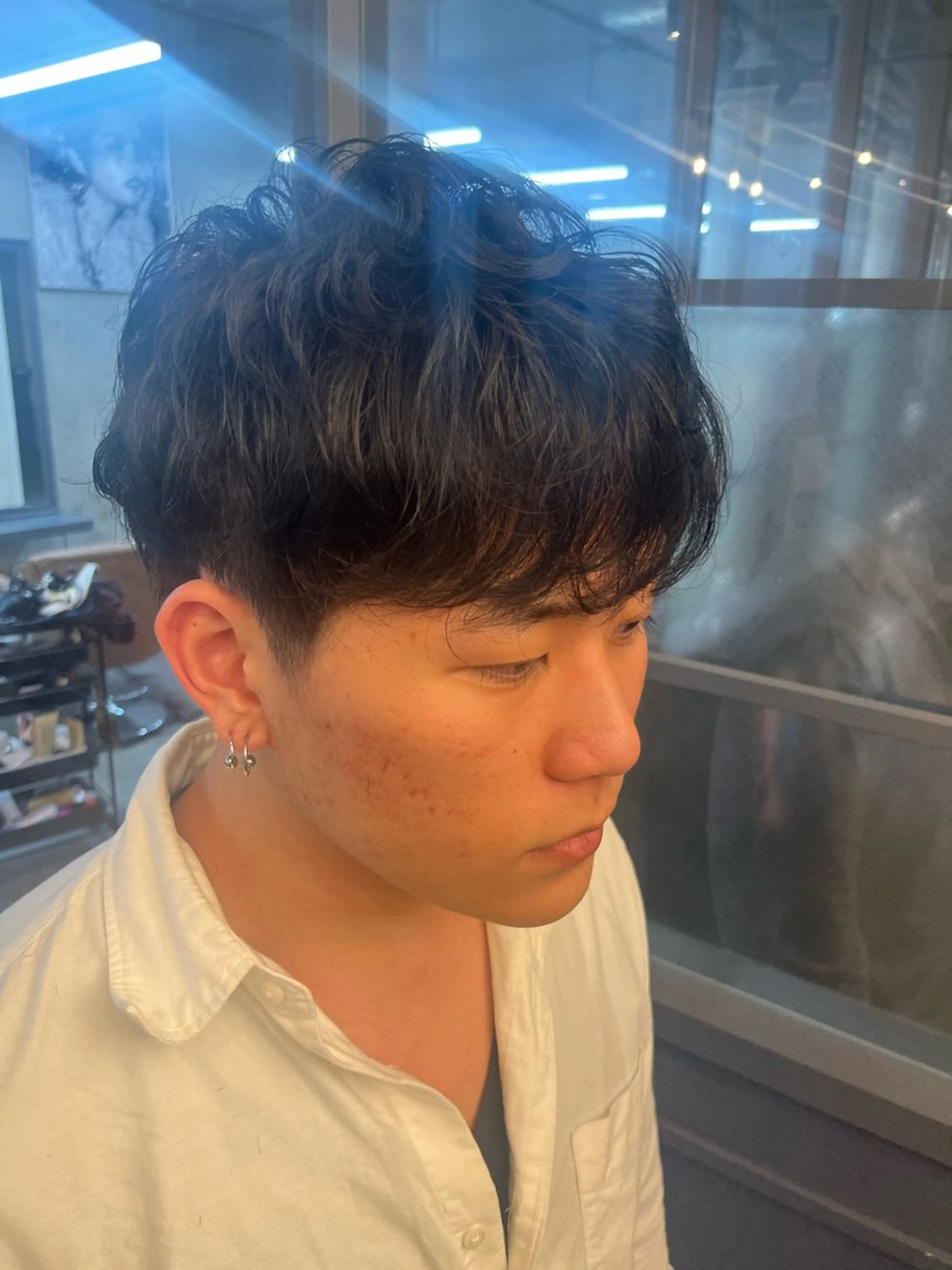 ショート レイヤー/パーマ sHOTAのヘアスタイル