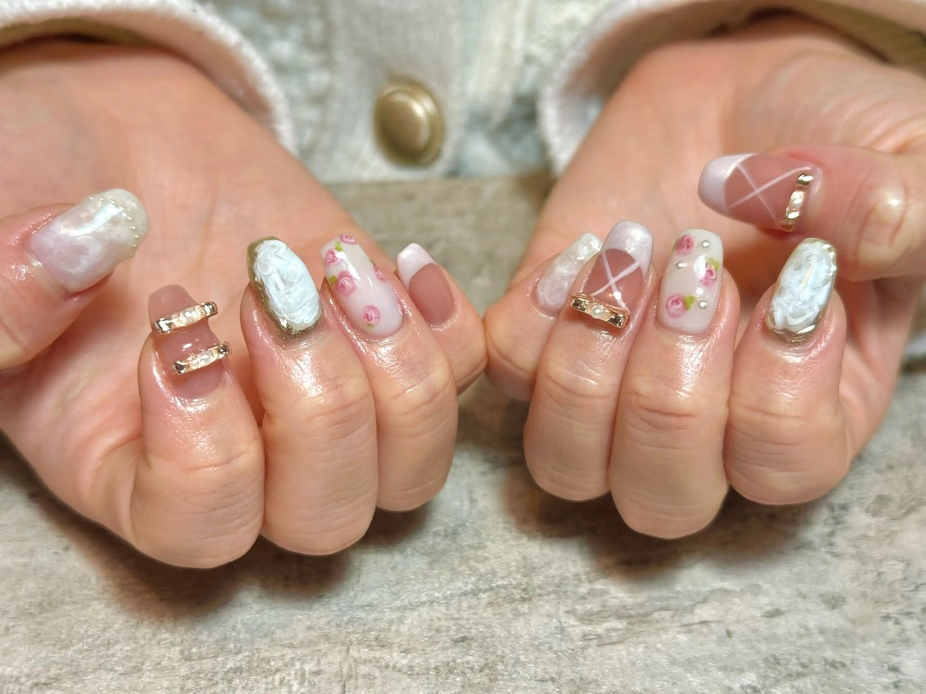 ネイル GéRanium Harukaのネイルデザイン