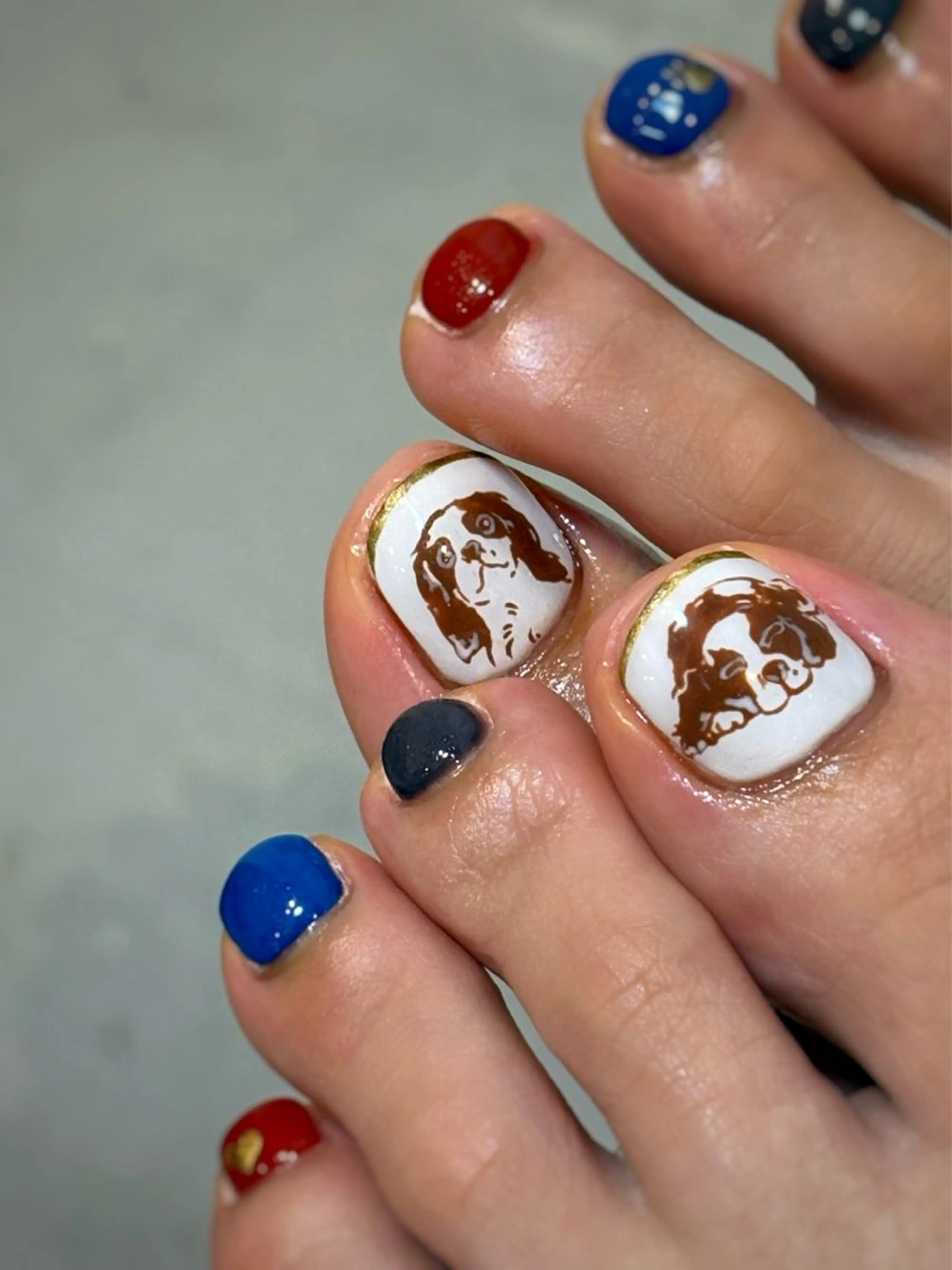 ネイル フットネイル フットネイル FIORITURA Maikoのネイルデザイン