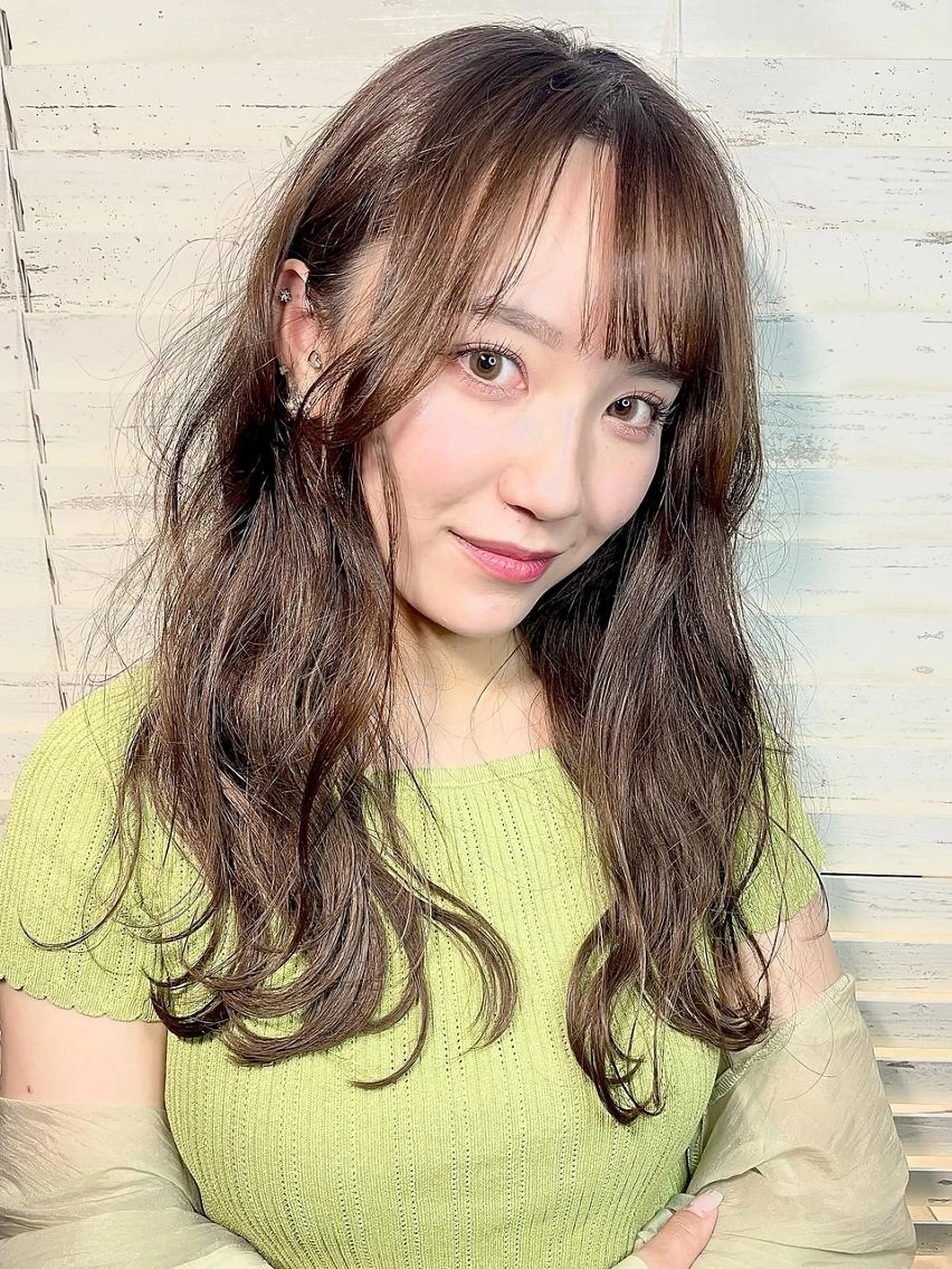 全体カラー&ブロー(オシャレ染め・白髪染め) 7000円の写真