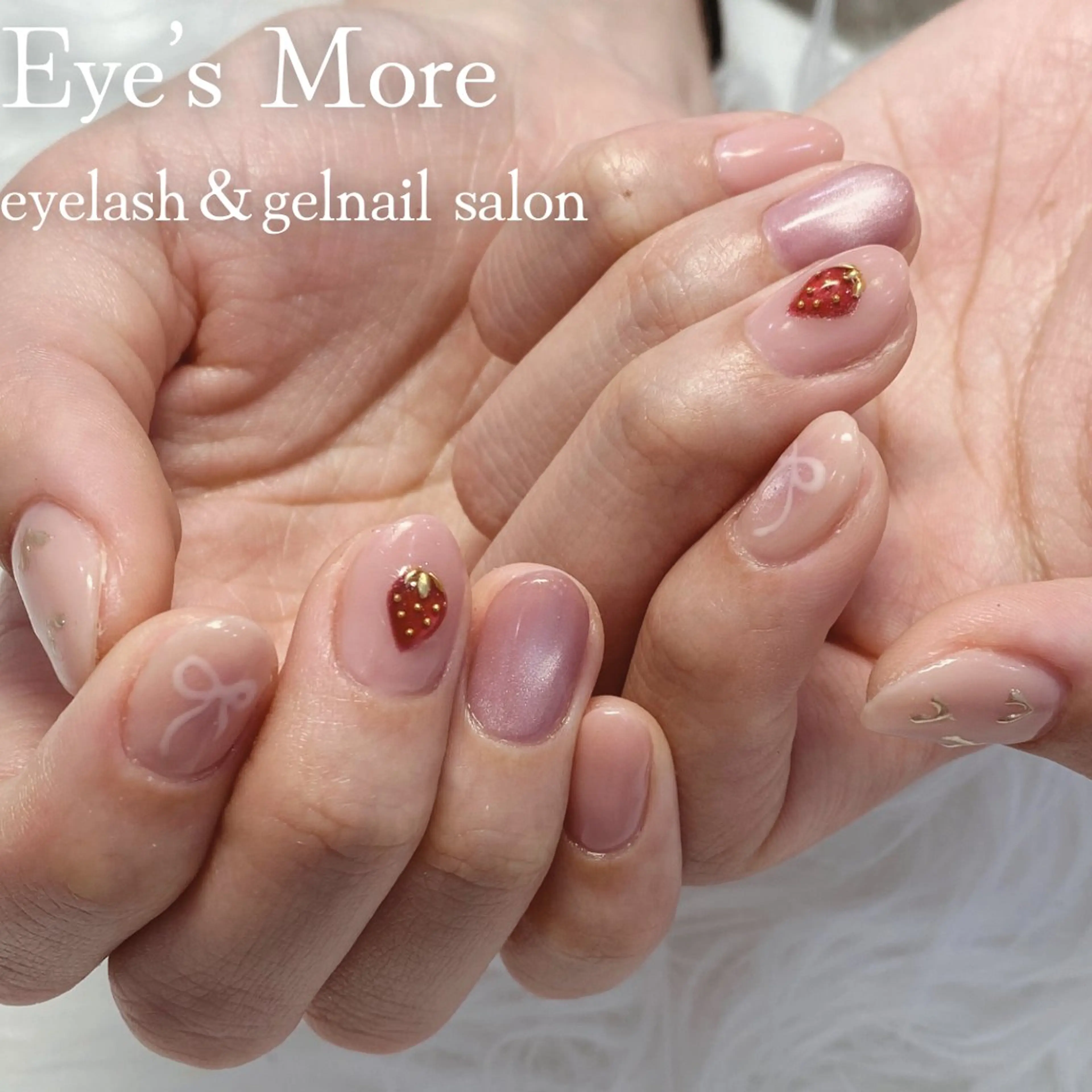 ネイル ぷっくりネイル 春ネイル ハンドネイル ハンドケア Mai Nailistのネイルデザイン