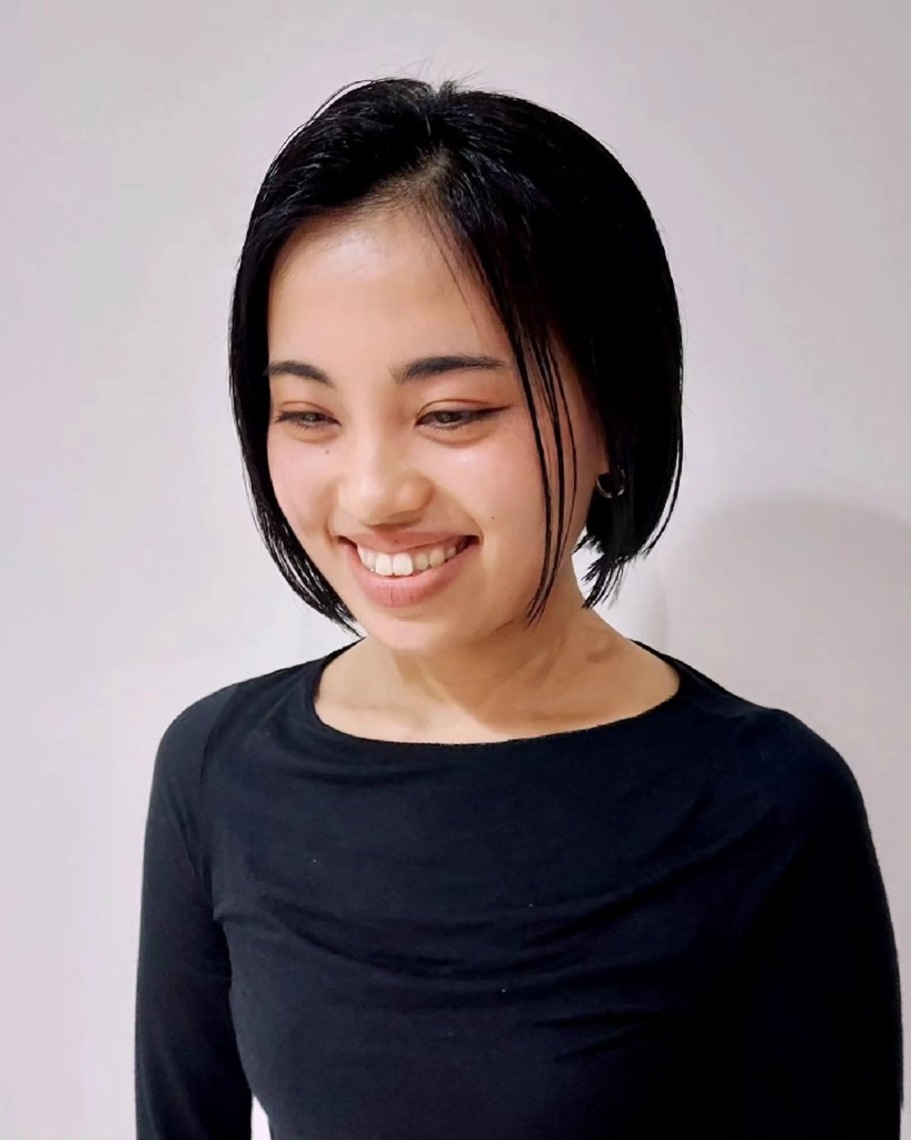 ショート ボブ 樋口 千尋のヘアスタイル