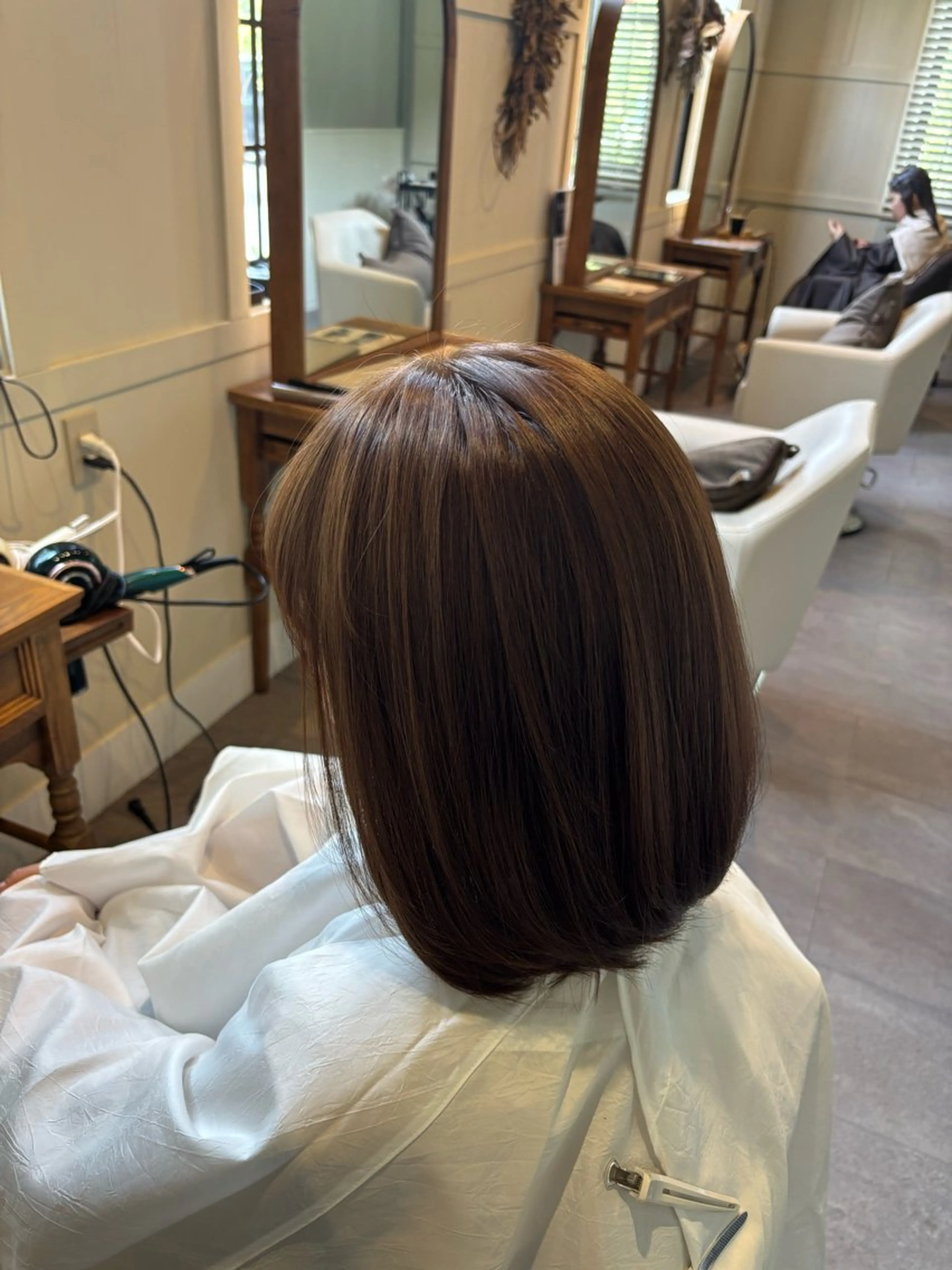 ミディアム カラー reciel / rinaのヘアスタイル