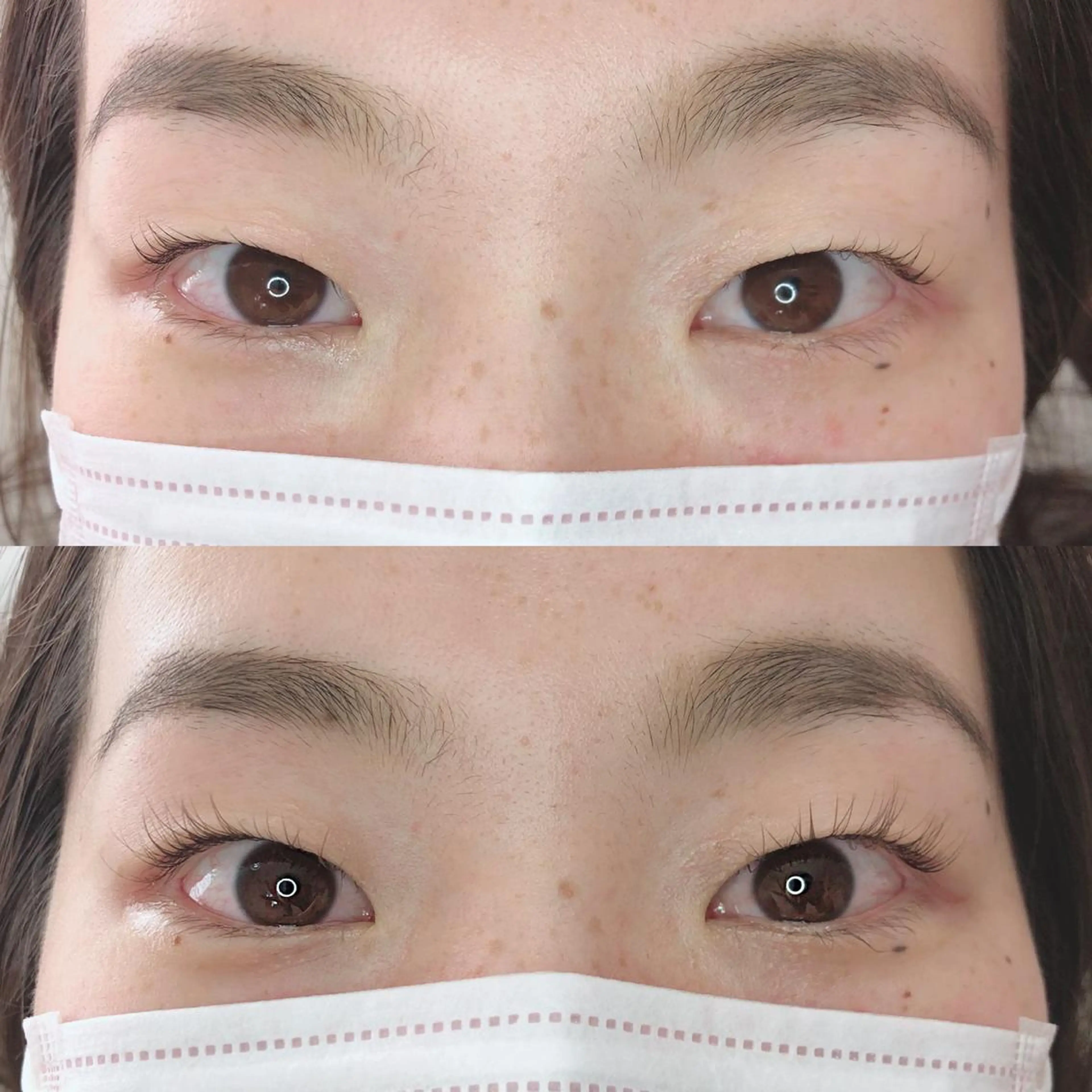 マツエク・マツパ パリジェンヌラッシュリフト 一重×まつ毛パーマ パーフェクトウィンク ちぢいわみのりのマツエク・マツパデザイン