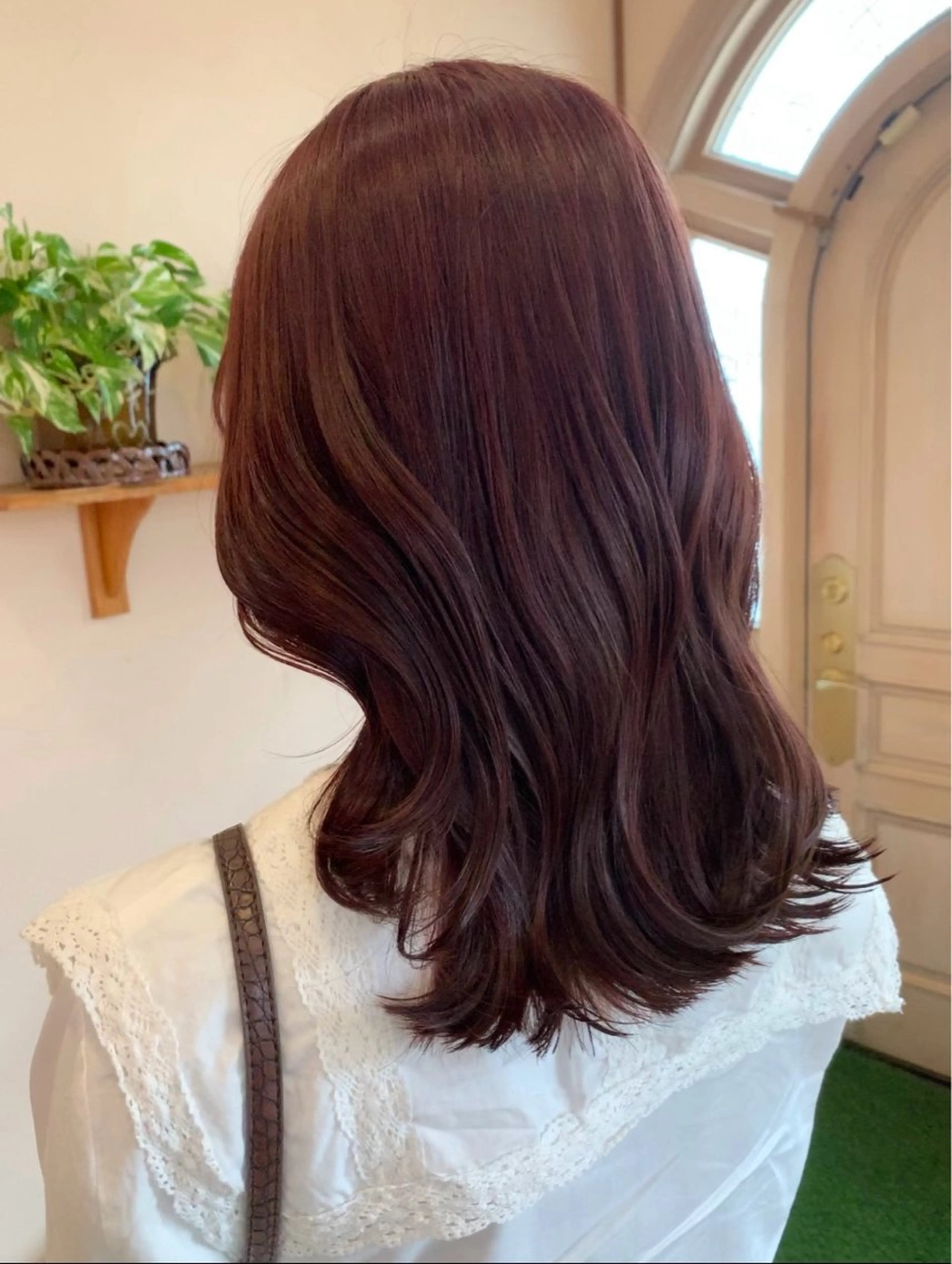 ミディアム カラー mayu .のヘアスタイル