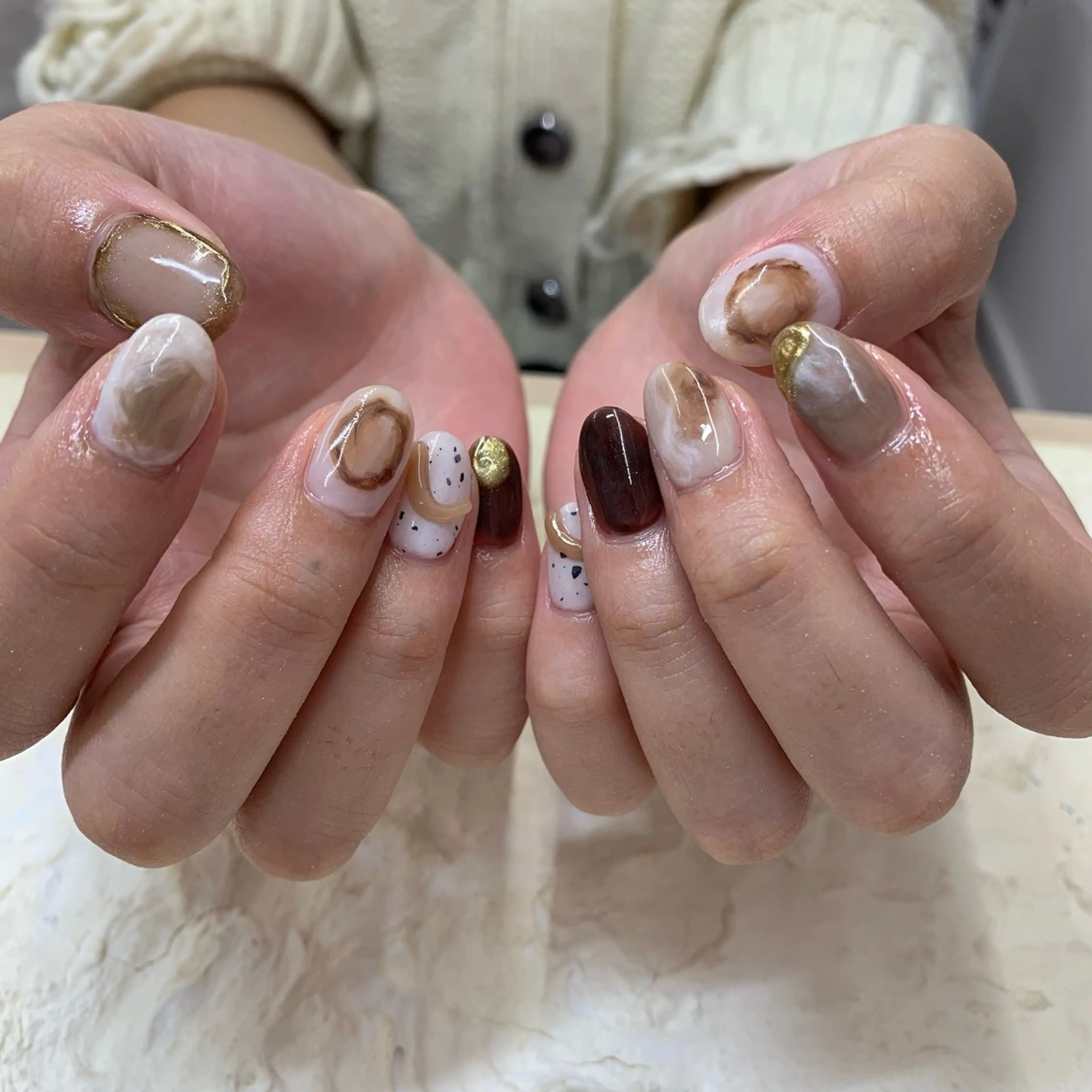 ネイル マキノ ユイのネイルデザイン