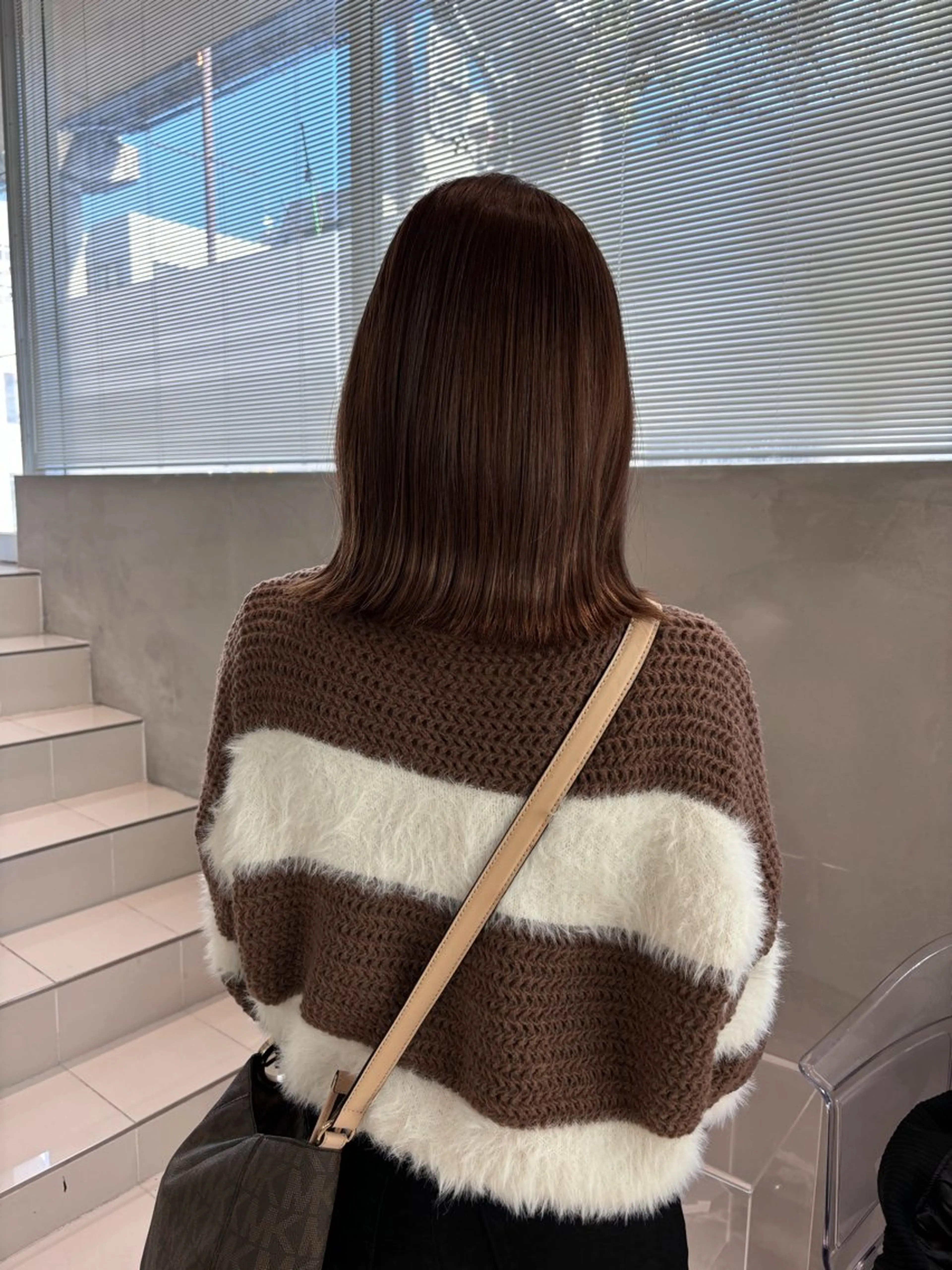 カラー ショコラグレージュ グレージュ ヘアカラー 透明感カラー/set /hana🍀🪽‪のヘアスタイル