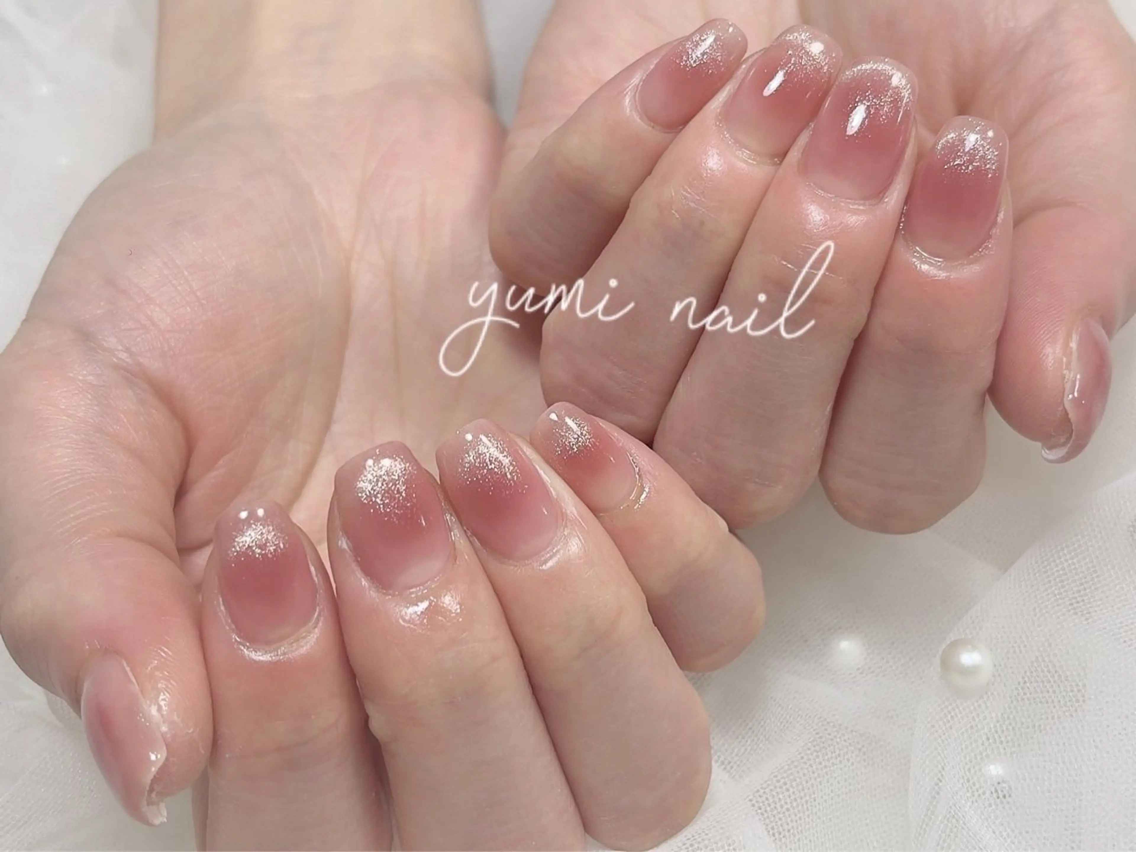 ネイル 𝐲𝐮𝐦𝐢🎀 長さ出しデザイン専門のネイルデザイン