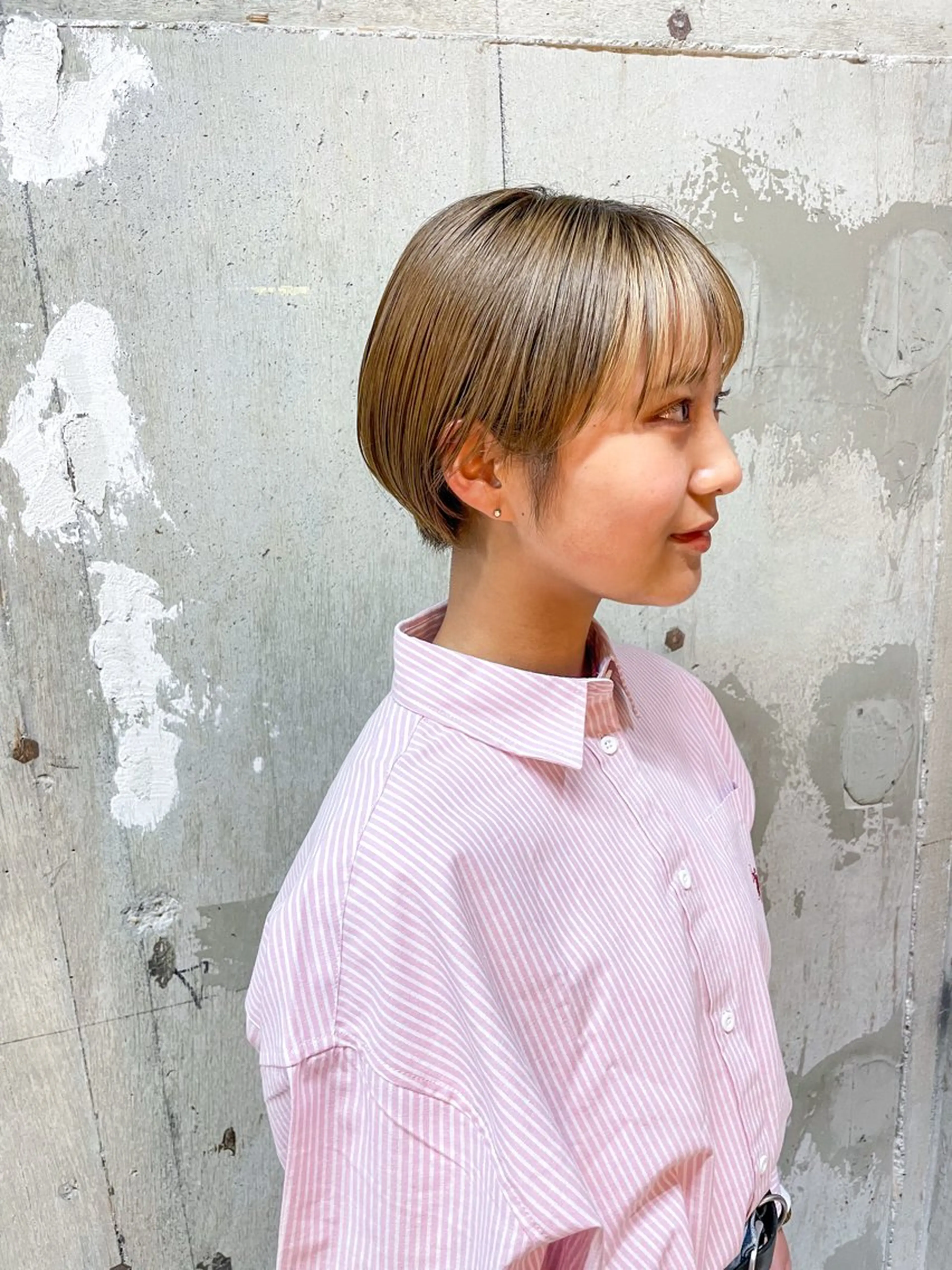 ショート ショートボブ ボブ ショートヘア ショート/レイヤー/ ツヤ髪/なかちゃんのヘアスタイル