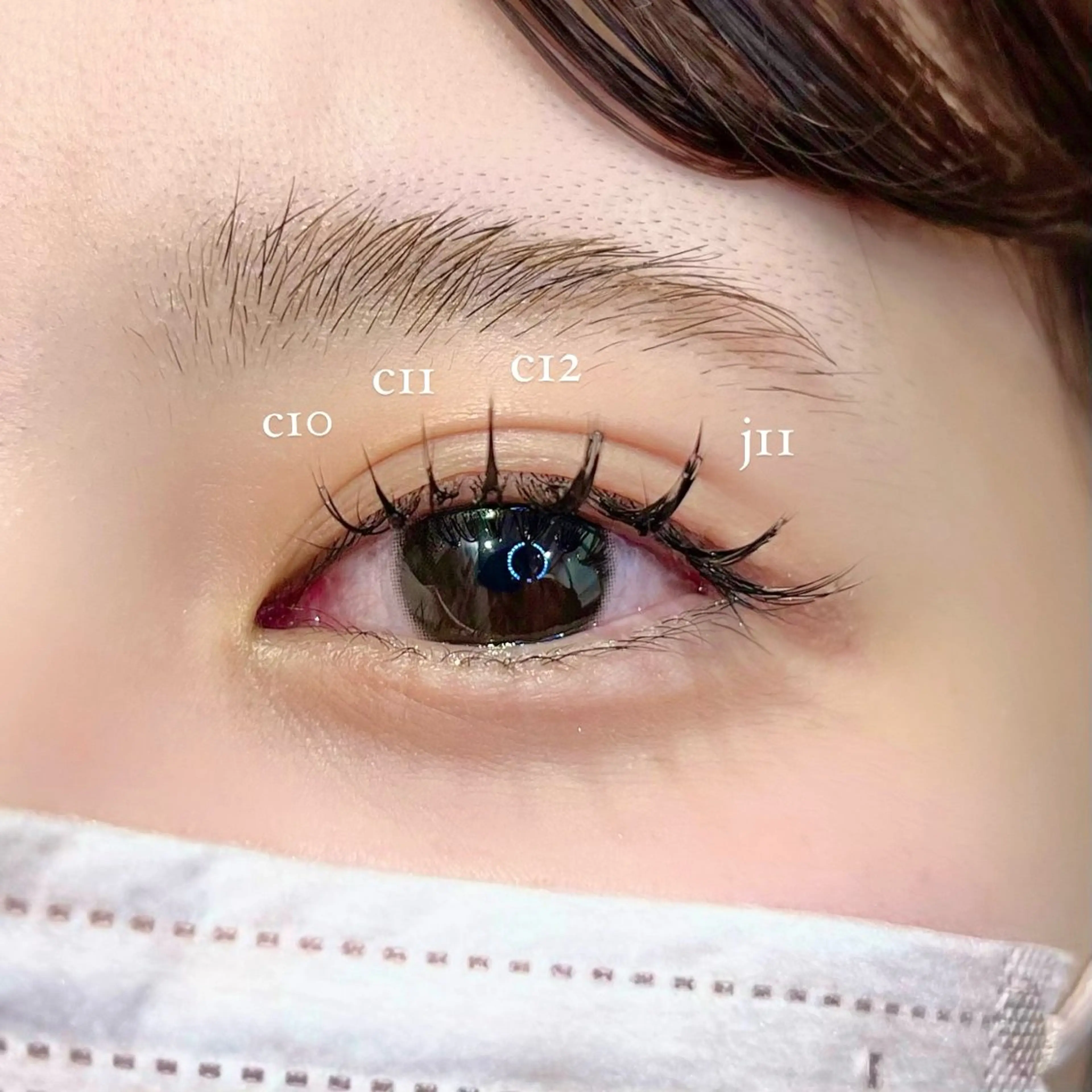 マツエク・マツパ マツエク 💘🪄イトウ リナ🖤🦋のマツエク・マツパデザイン