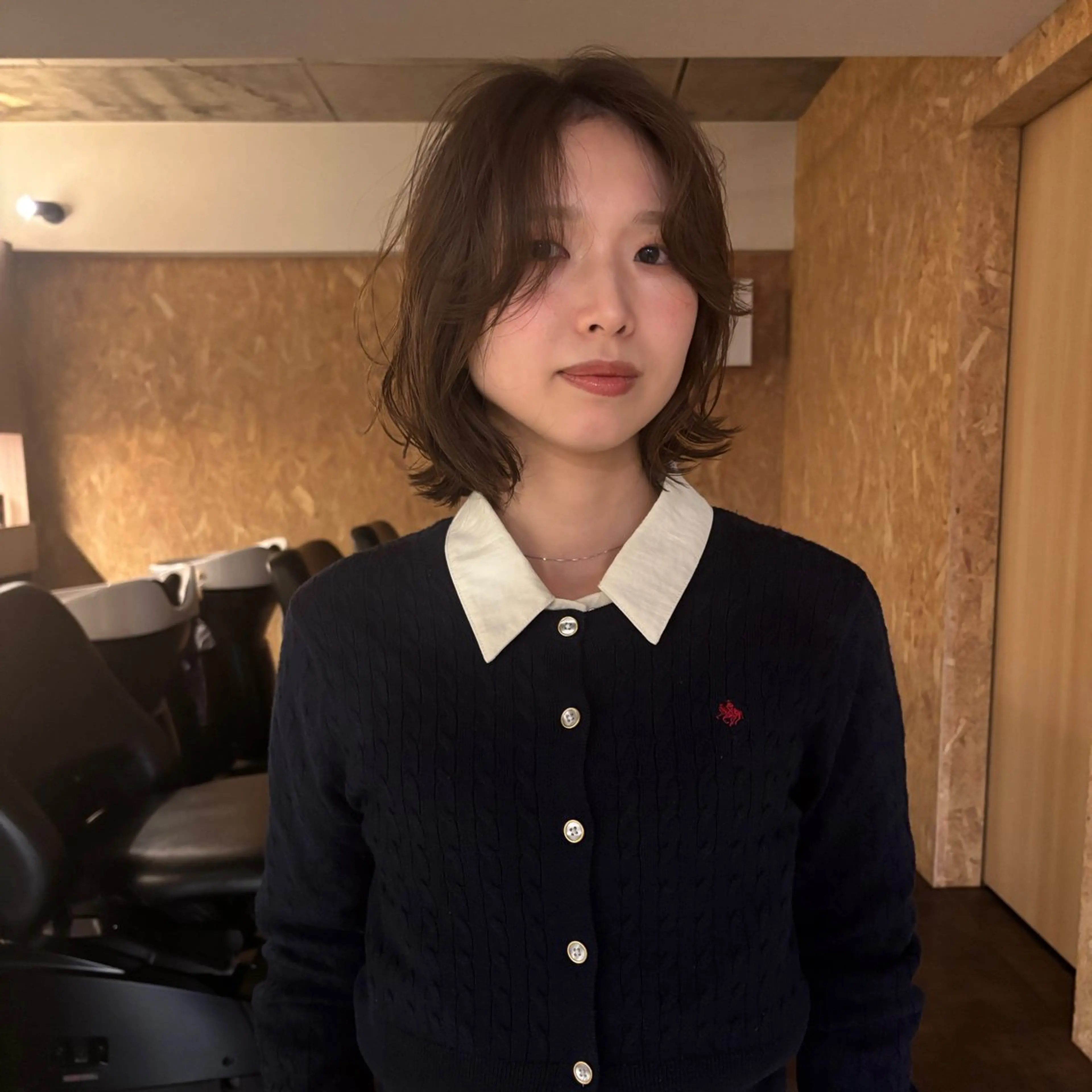 パーマ ボブ カット パーマ トリートメント 落合 優樹のヘアスタイル