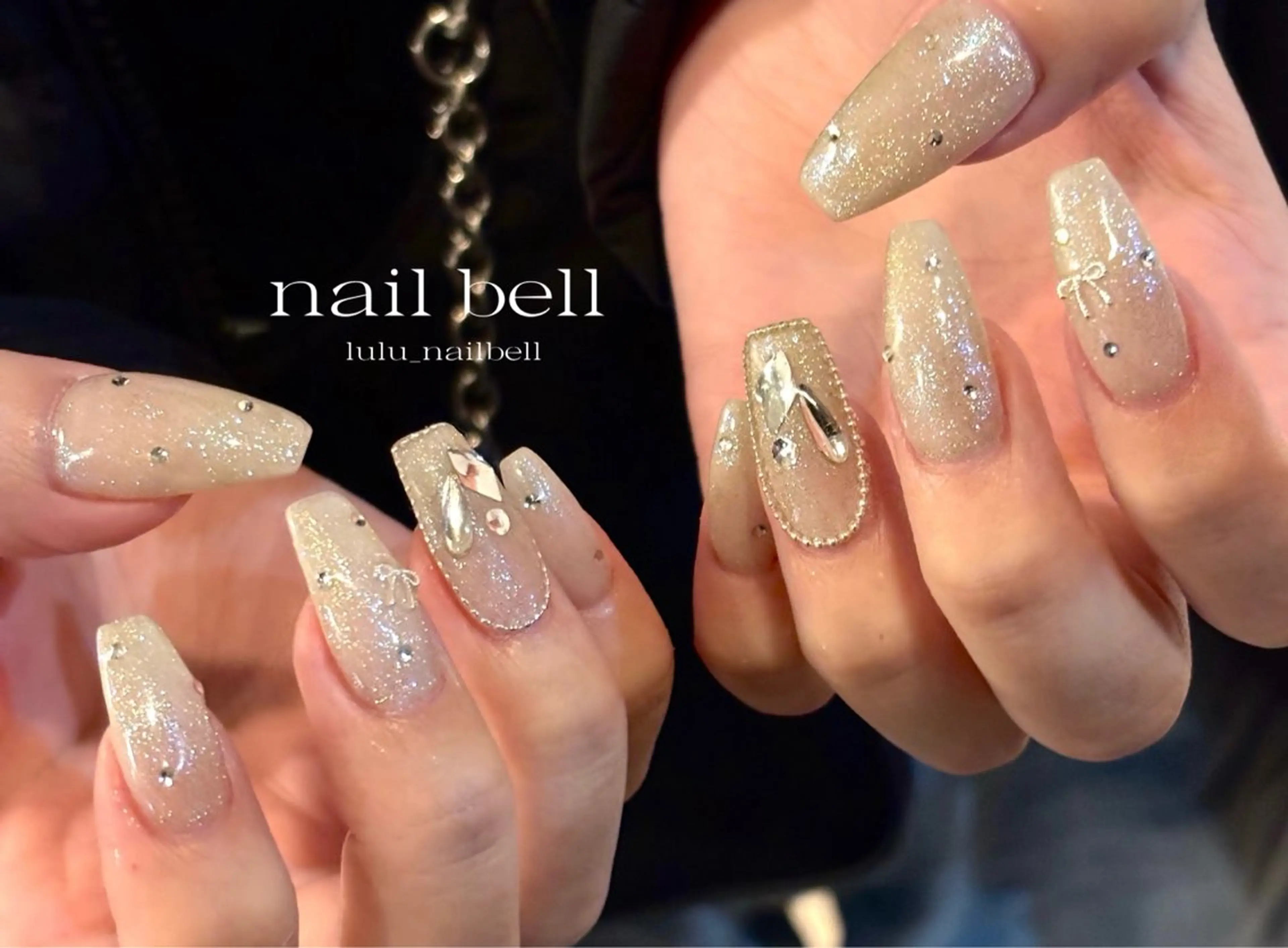 ネイル 大人可愛いネイル🎗 Hinaのネイルデザイン