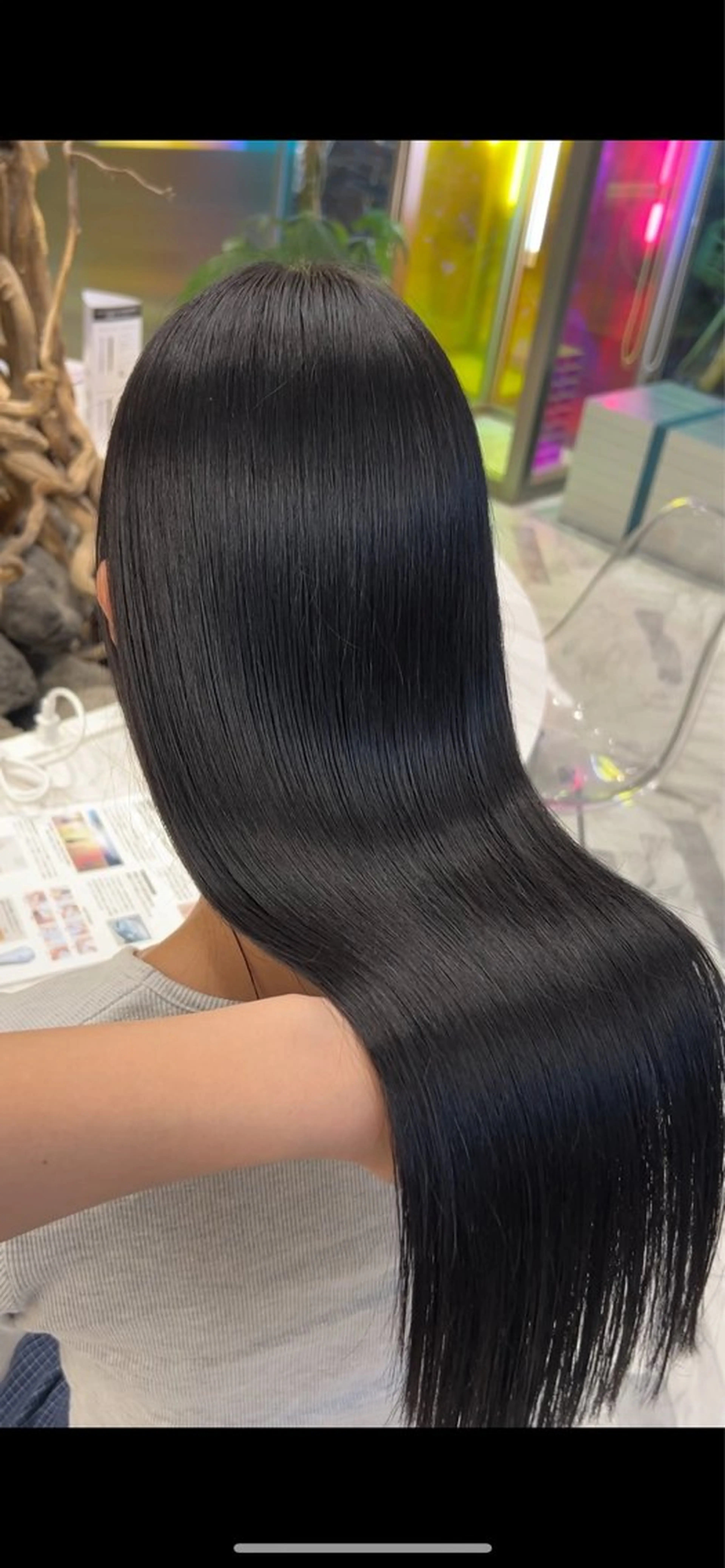 セミロング カラー ヘアカラー 透明感ツヤカラー/ アイリスト/ゆきなのマツエク・マツパデザイン