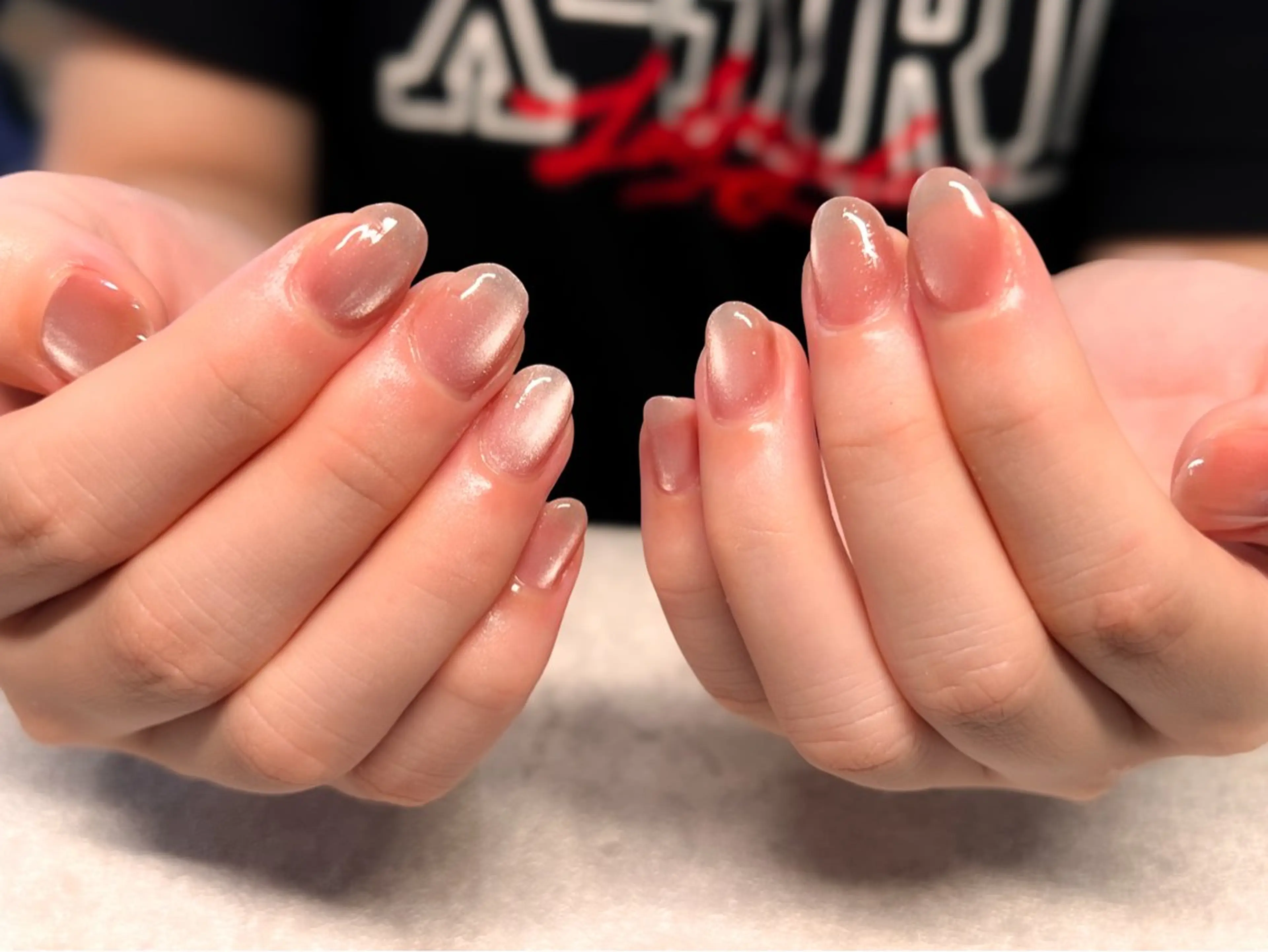 ネイル LEFTNAILS フィルインニュアンスのネイルデザイン