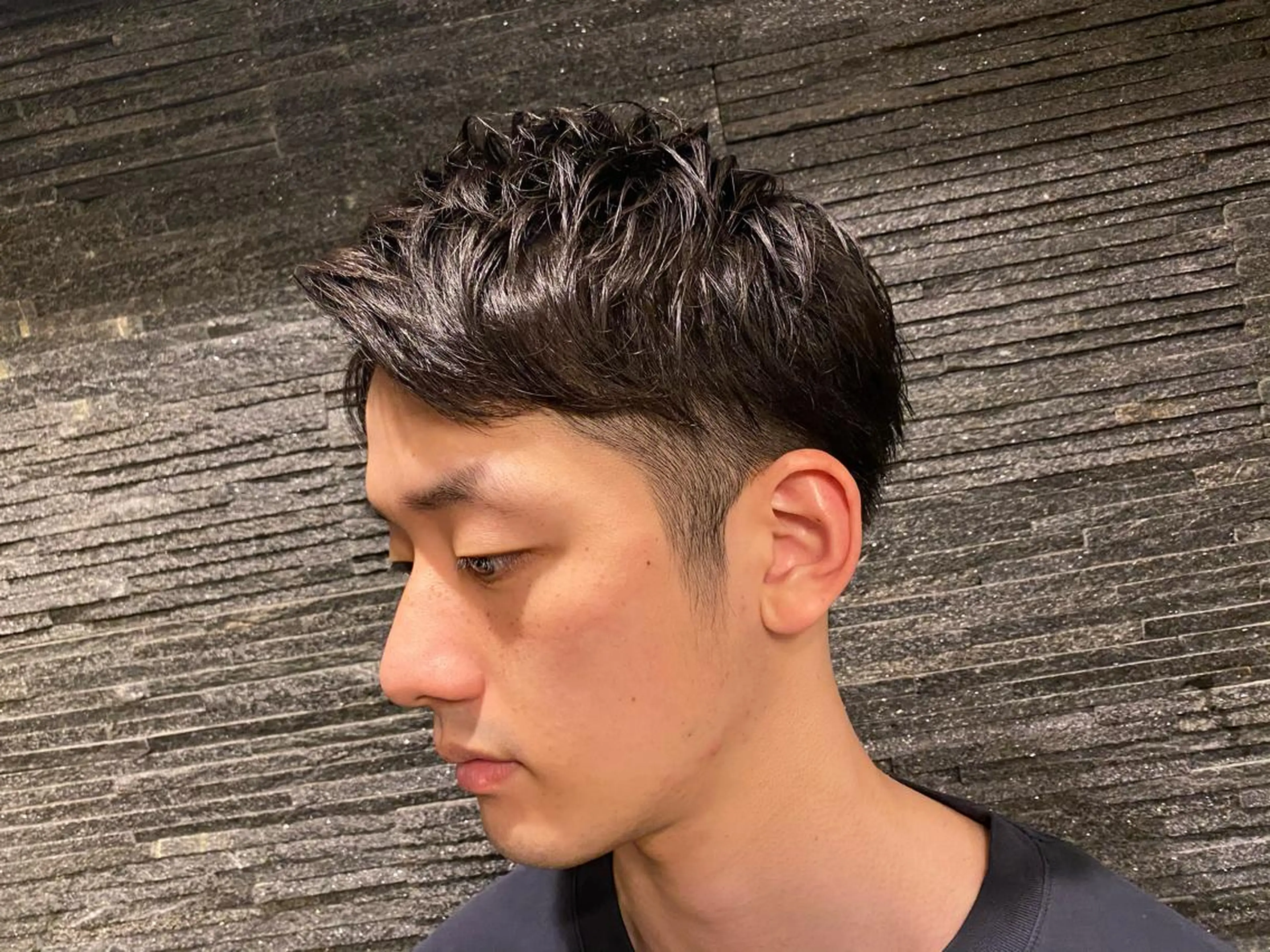 ショート メンズ 浅見 天翔のヘアスタイル