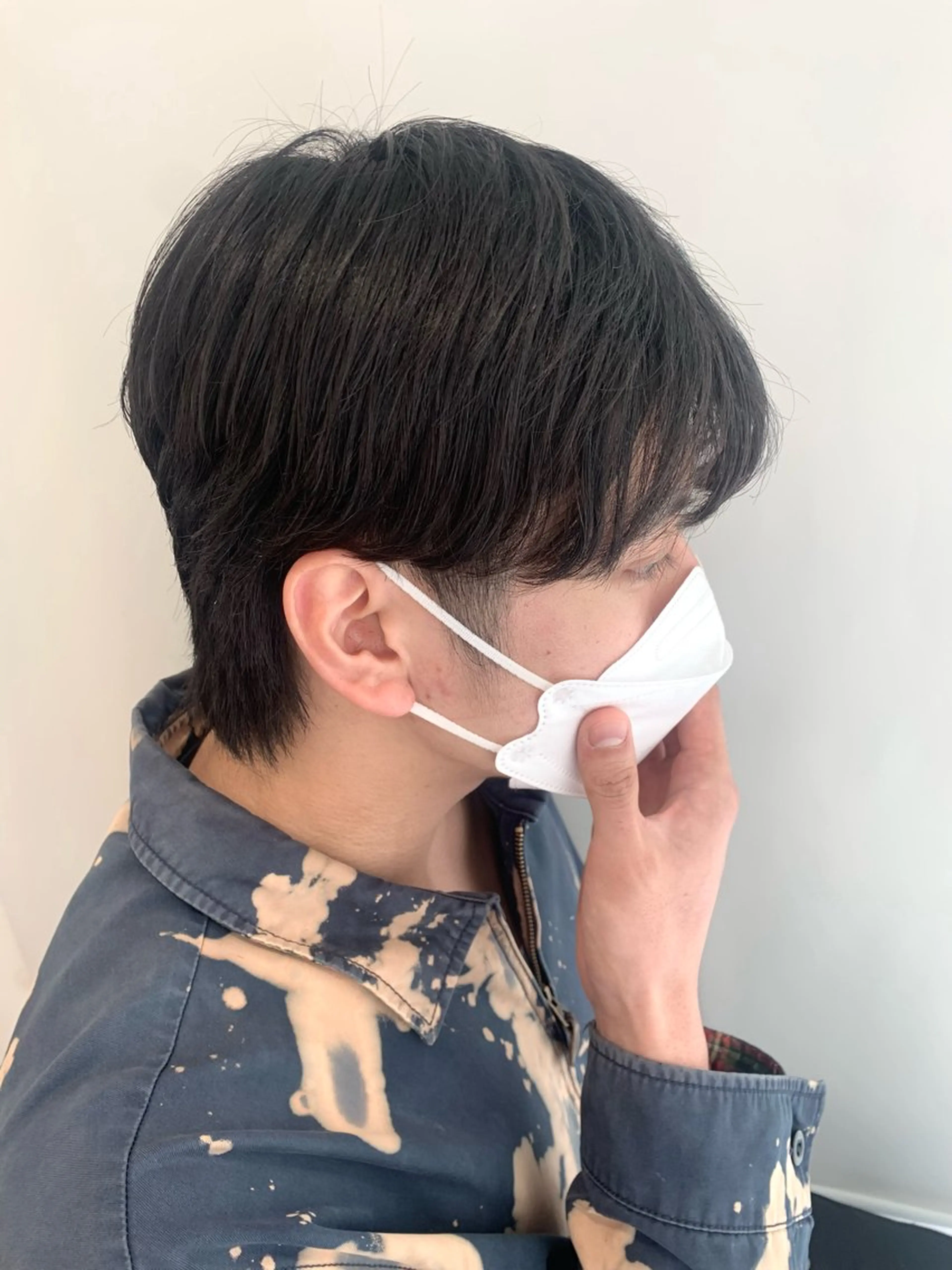 【🩶平日メンズ限定🩶】似合わせカット➕眉カット➕マイクロバブルシャンプー🛁の写真