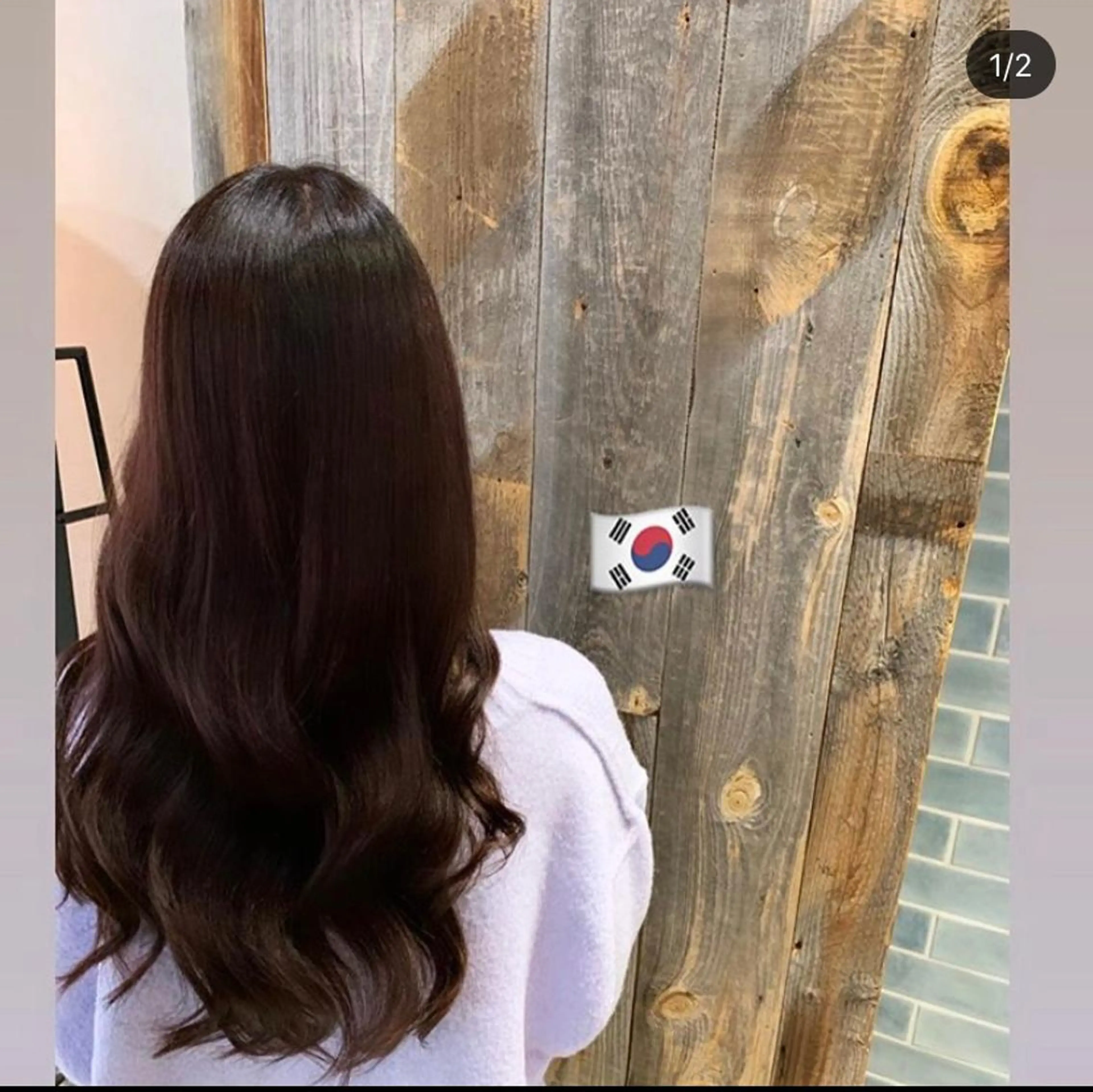 ロング ヨシンモリ ハマサキ 【店長】のヘアスタイル