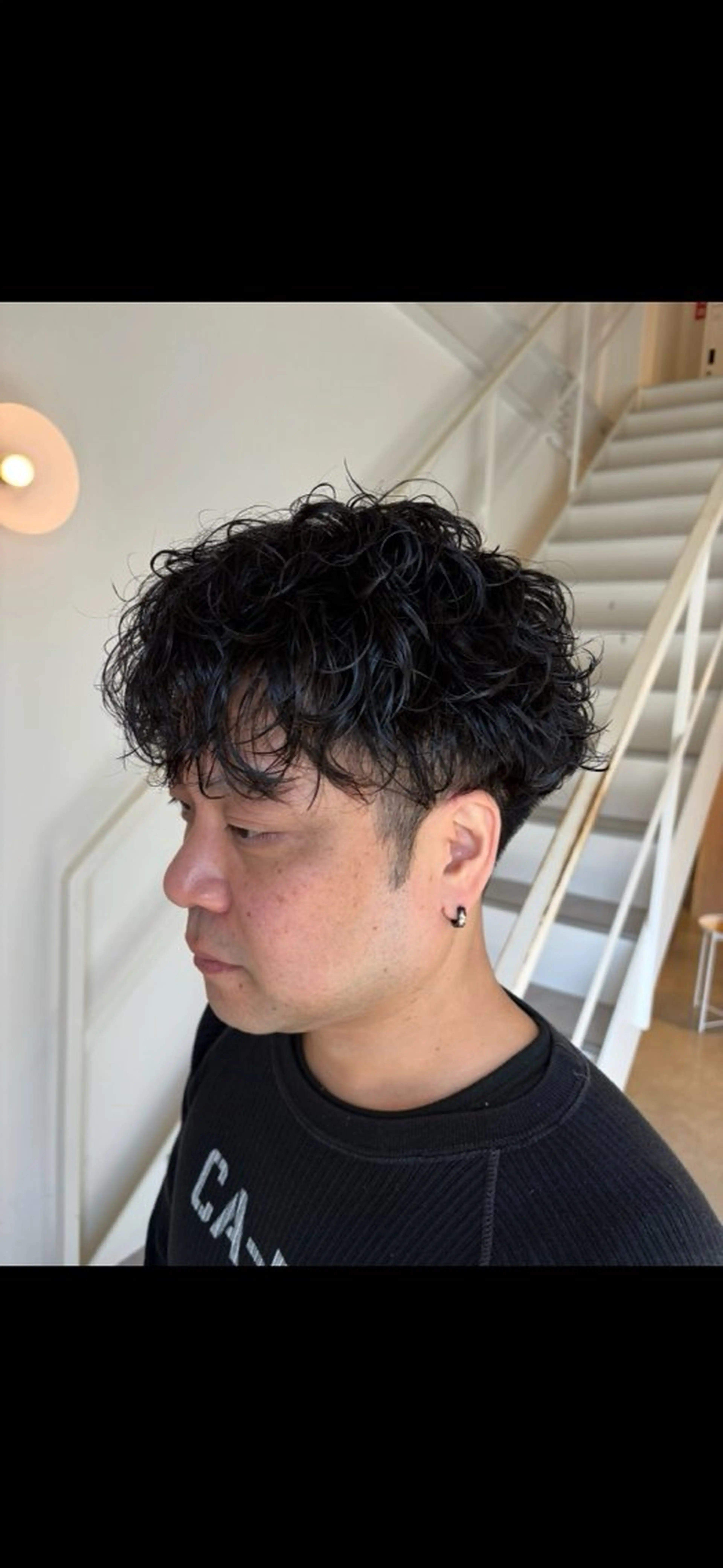 パーマ メンズ メンズブリーチ メンズインナーカラー 髪質改善 縮毛矯正 カット パーマ トリートメント 【SASE】大人上品 💍/ユウガ⭐️のヘアスタイル