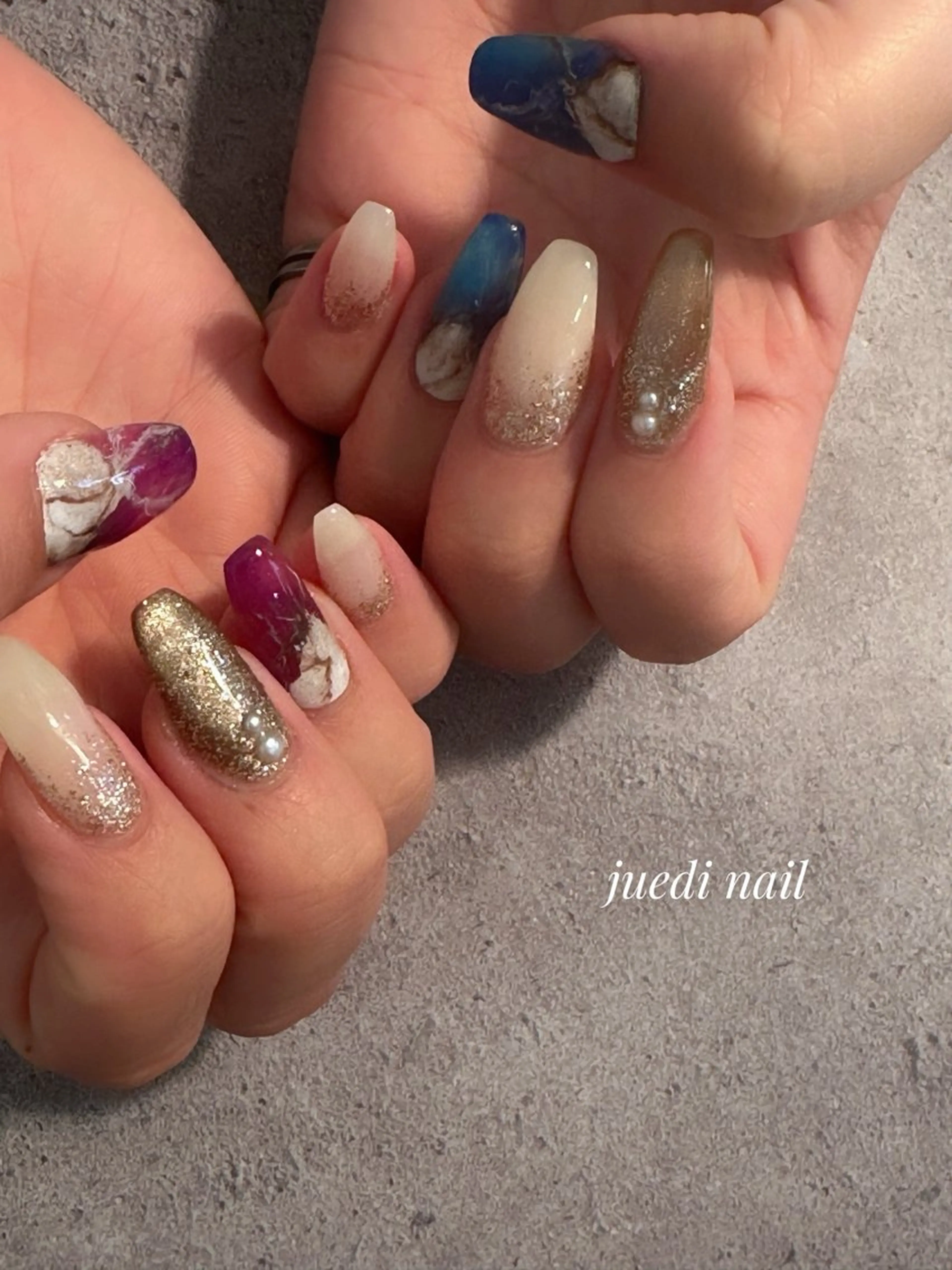 ネイル juedi nail 〜木曜日のネイル〜のネイルデザイン